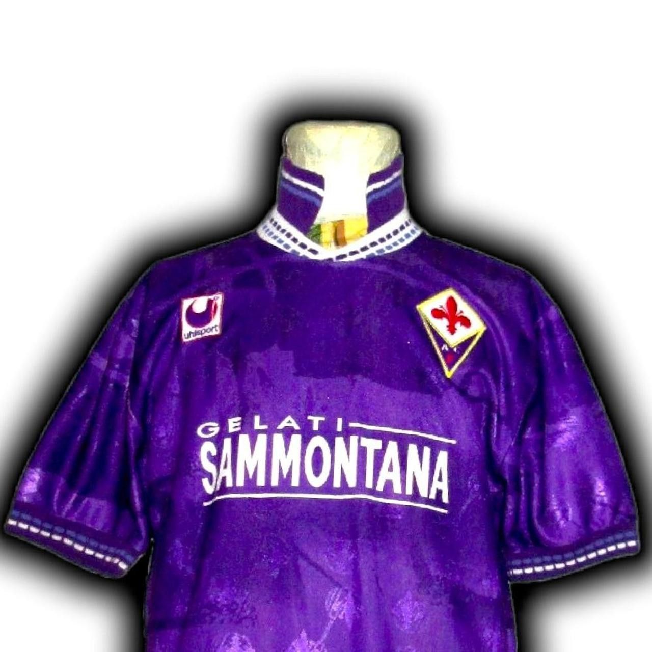 Other Fiorentina 1994 1995 Home Shirt Jersey Uhlsport Size US XL / EU 56 / 4 - 1 Thumbnail