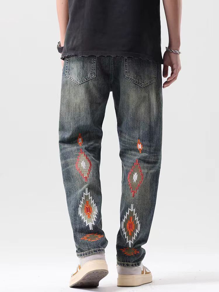 Japanese Brand × Jean Vintage high street washed and faded casual jeans Size US 36 / EU 52 - 2 Thumbnail