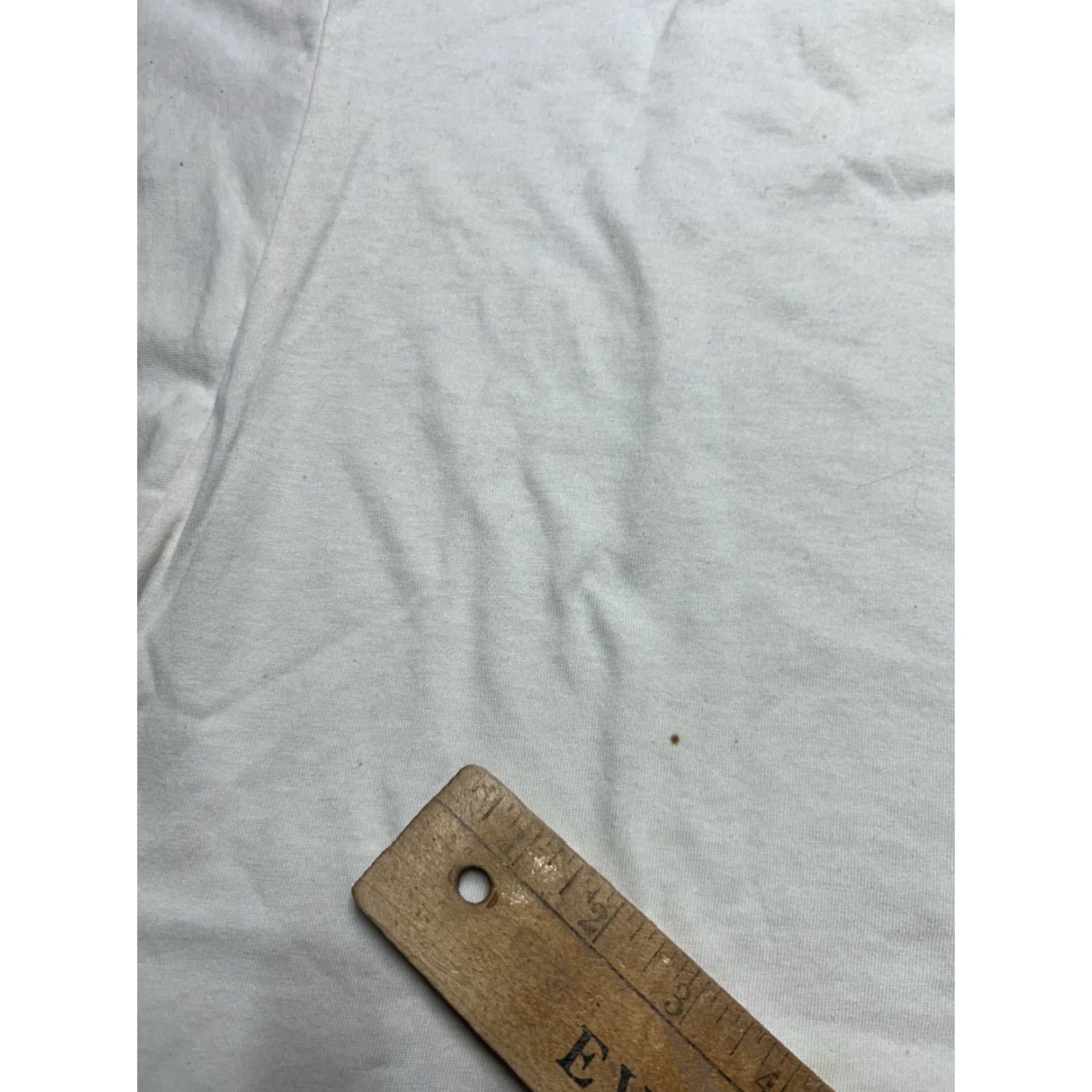 Jerzees VINTAGE 80s Jerzees T-Shirt White Grunge Deadstock NWT XXL Men Shirt Size US XXL / EU 58 / 5 - 4 Thumbnail