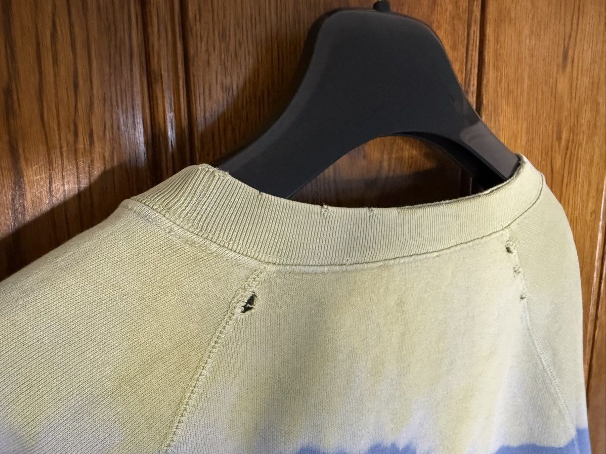 Saint Laurent Paris SS16 Saint Laurent tie dye thrashed sweater crew Hedi grail Size US L / EU 52-54 / 3 - 23 Thumbnail