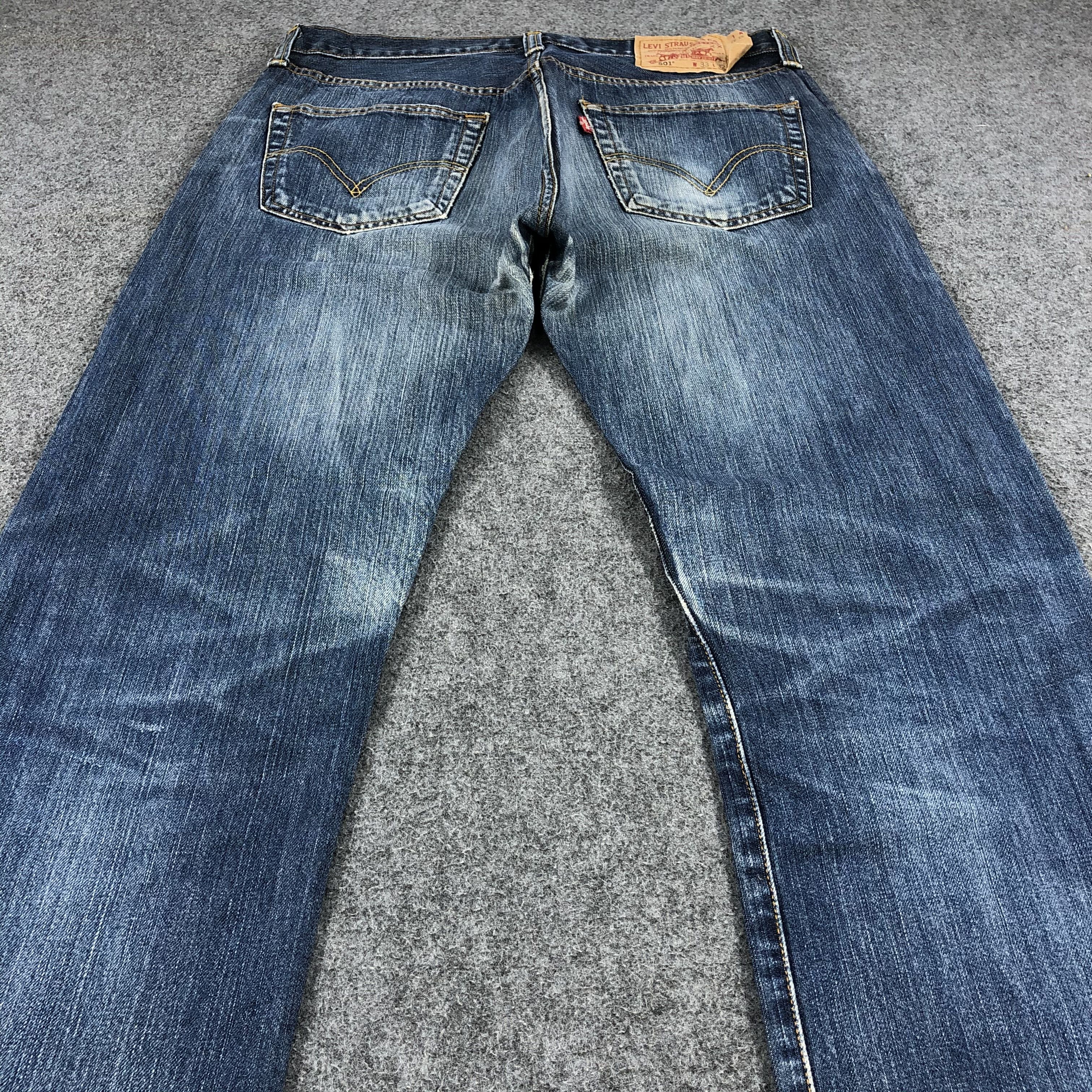 Levi's × Vintage Vintage Levis 501 Jeans-JM994 Size US 33 - 4 Thumbnail