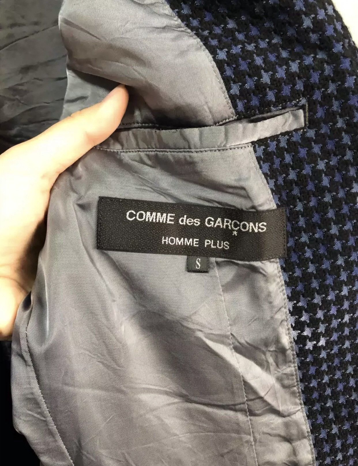 Comme des Garcons Irregular fringed hem suit jacket 2412-Nextarrowj Size 40S - 7 Thumbnail