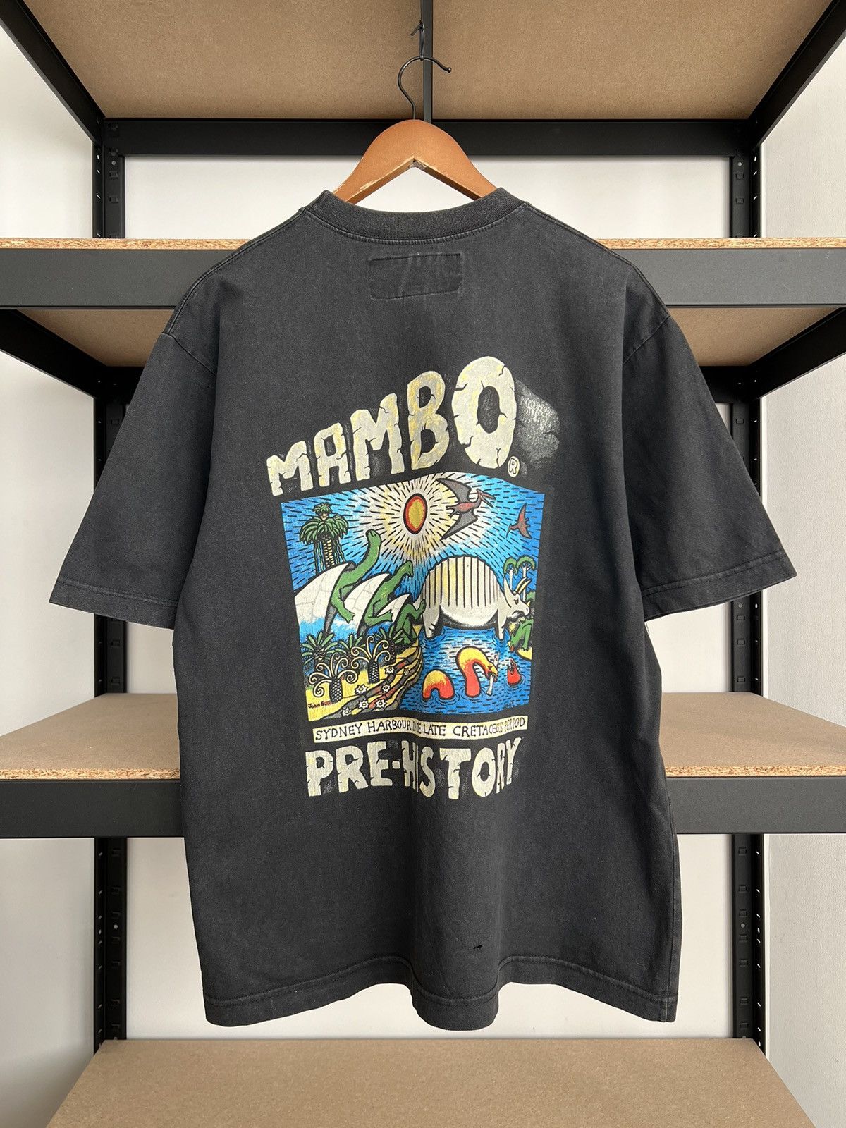 Mambo Vintage 90s Mambo Pre-History Dinosaurs Surf Australia Tee Size US M / EU 48-50 / 2 - 1 Thumbnail