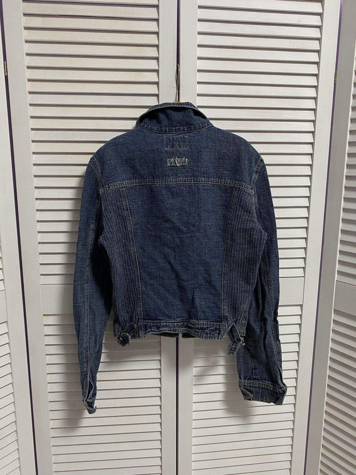 Dolce & Gabbana × Vintage 🪼Vintage 2000s Denim Jeans Trucker Jacket Dolce Gabbana D&G Size S / US 4 / IT 40 - 6 Thumbnail
