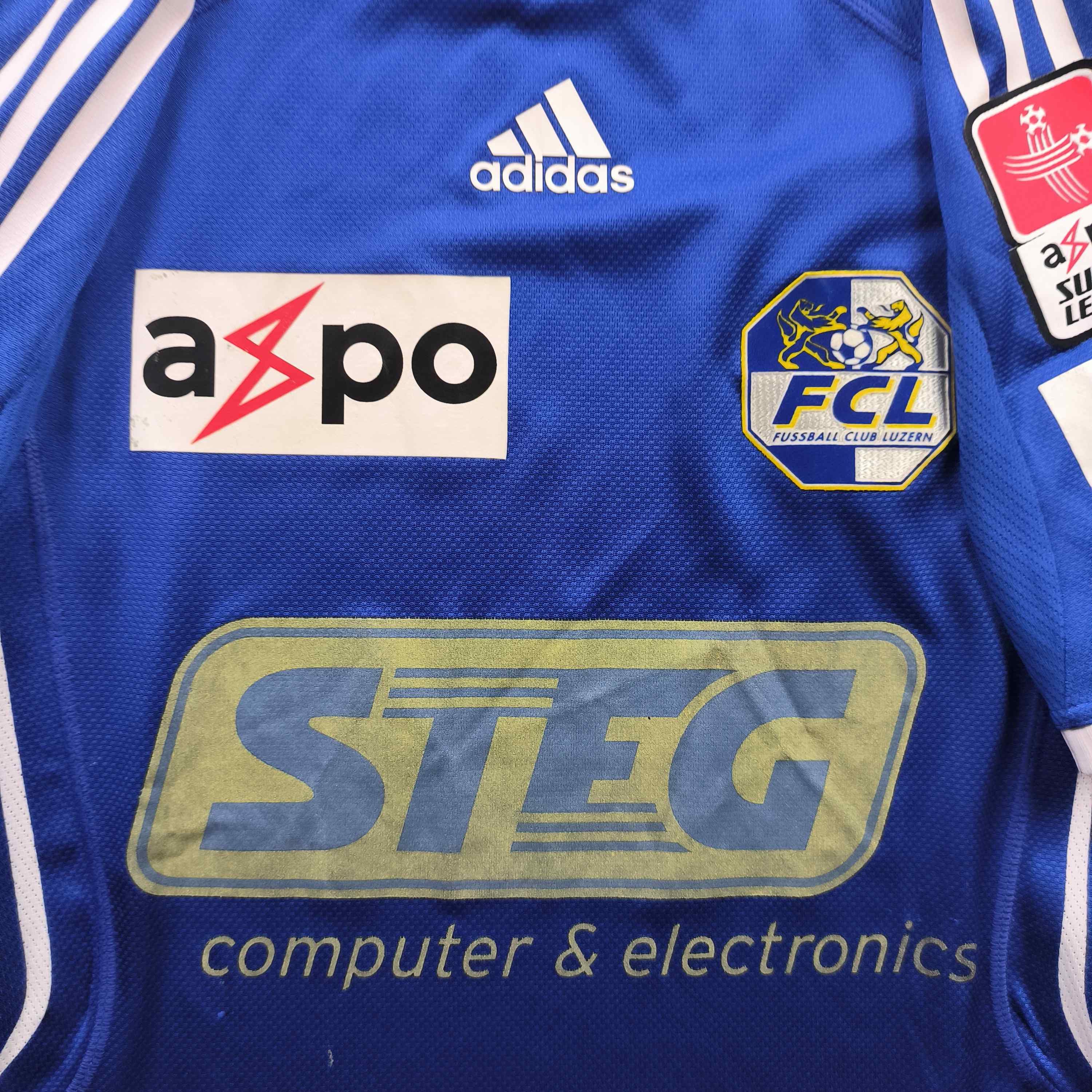 Adidas Luzern 2008-10 Adidas home football jersey shirt size S Size US S / EU 44-46 / 1 - 4 Thumbnail