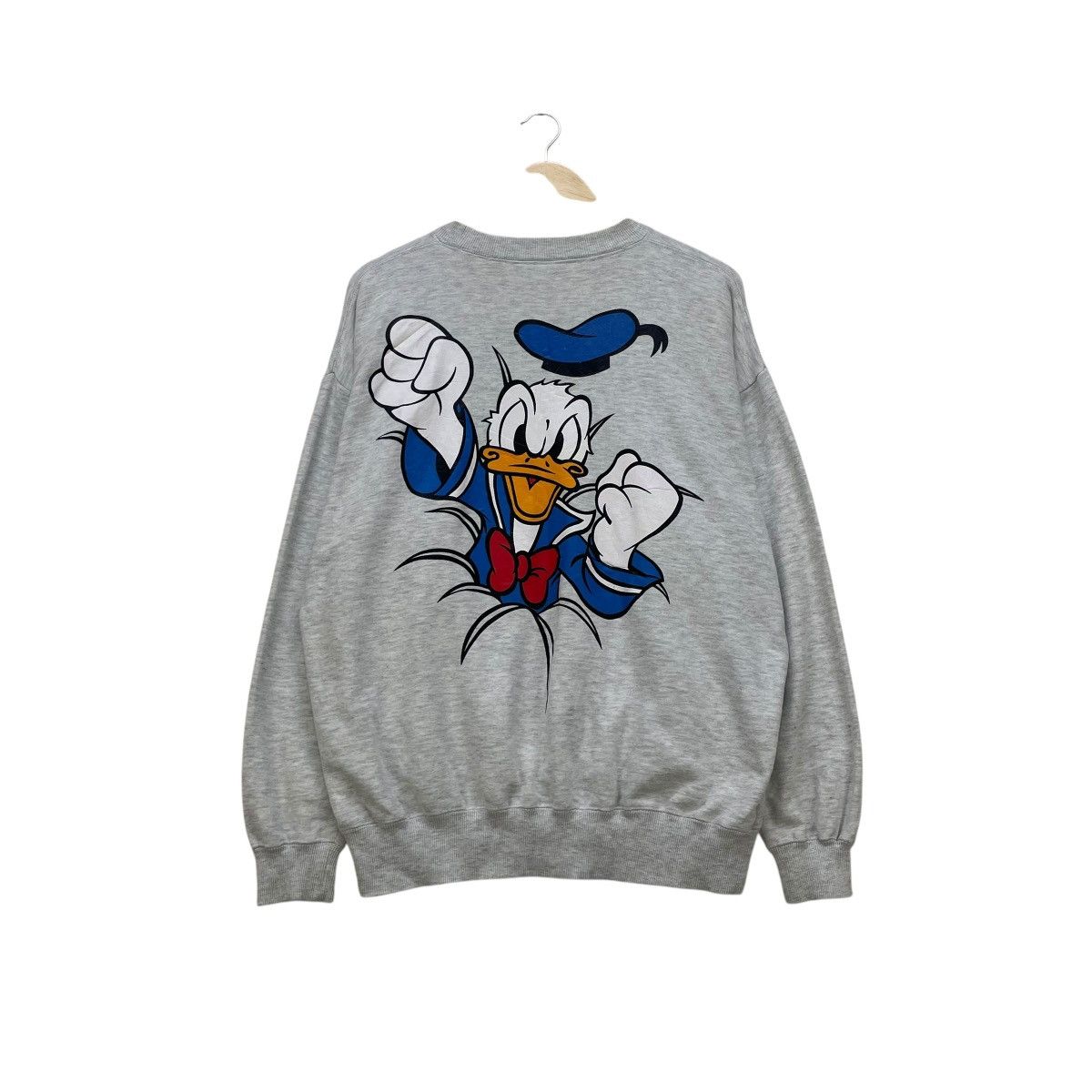 Disney 💥Vintage 90s Disney Donald Duck Crewneck Sweatshirt Size US M / EU 48-50 / 2 - 2 Thumbnail