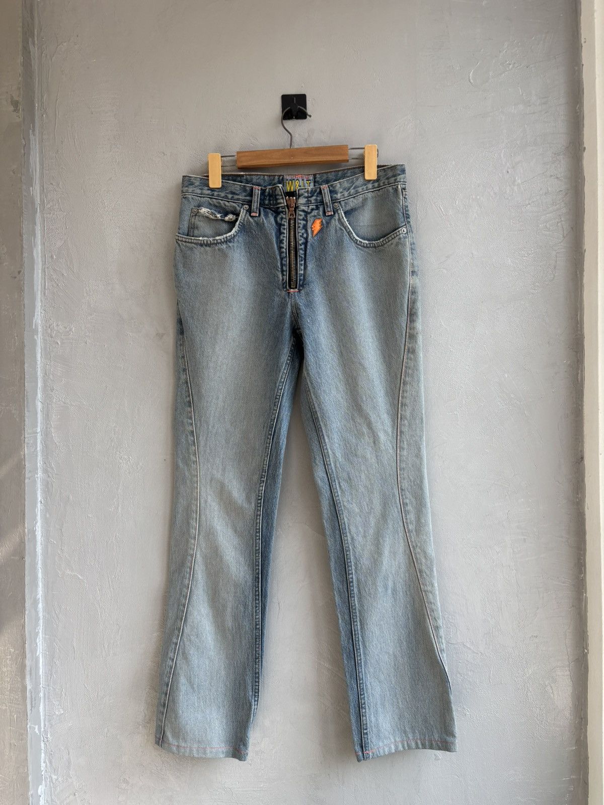 W&LT W&LT 90’s snake denim pant Size US 30 / EU 46 - 1 Thumbnail