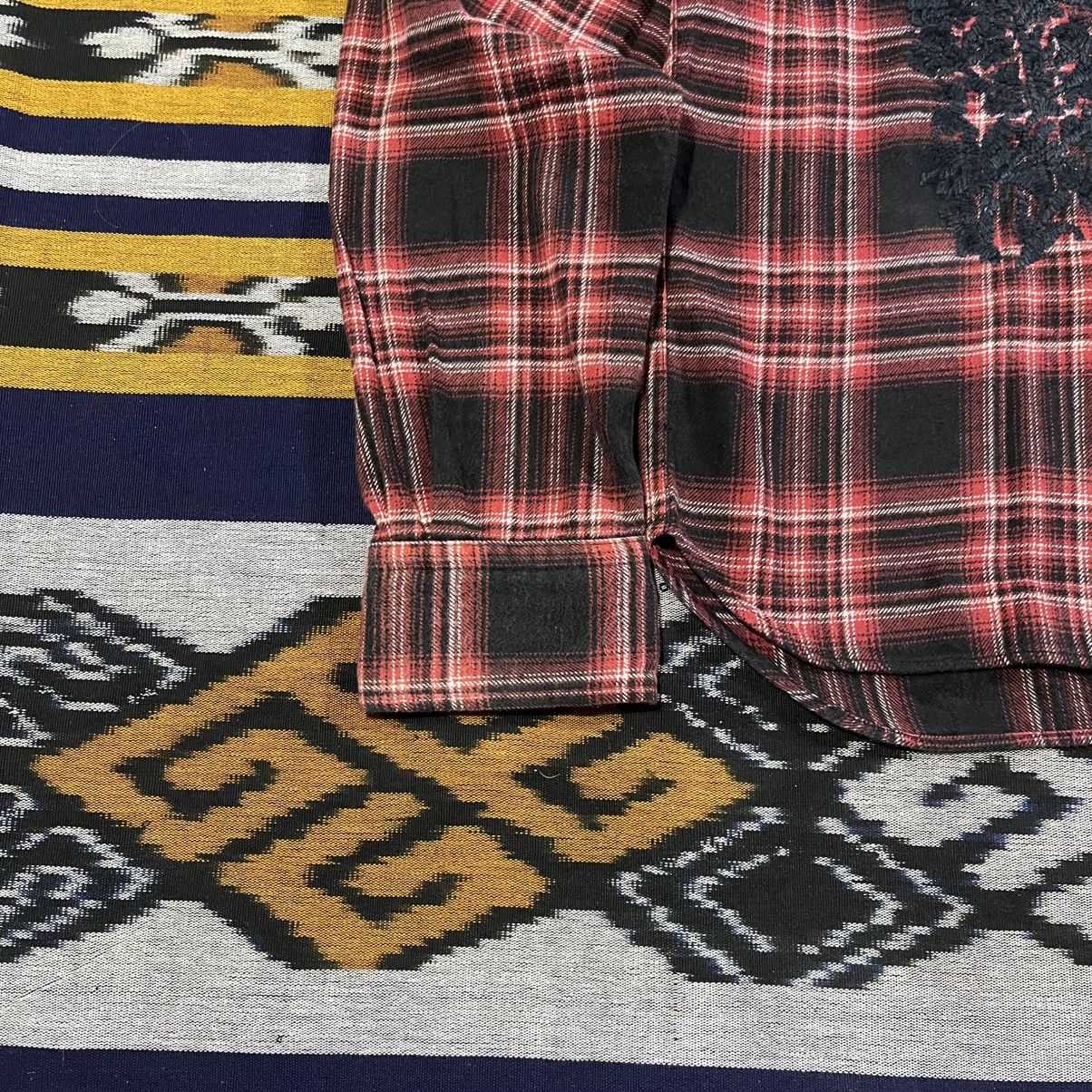 CABANE de ZUCCa Zucca Plaid Button Up Shirt Embroidered Size US S / EU 44-46 / 1 - 3 Thumbnail