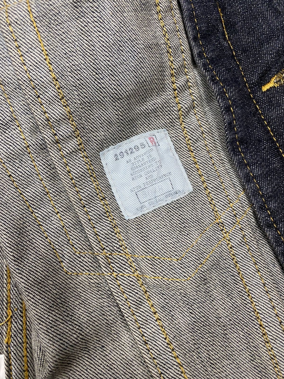 291295=Homme 291295=Homme - Ethnic Denim Jacket Size US M / EU 48-50 / 2 - 8 Thumbnail