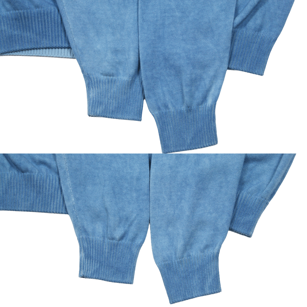 Gran Sasso Garment Dyed Cotton Sweater Size US XL / EU 56 / 4 - 7 Thumbnail