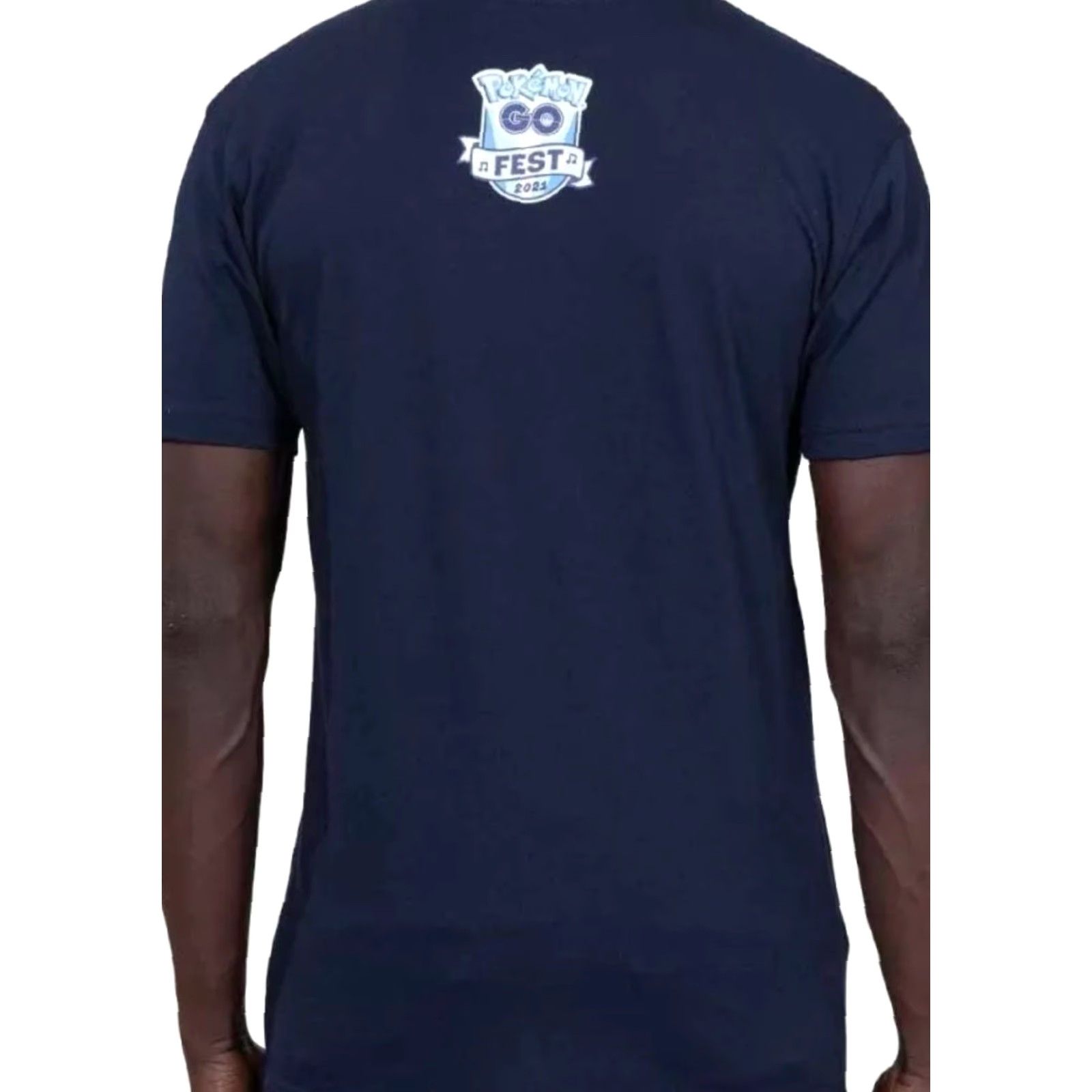 Vintage Pokemon GO Fest 2021 Pokemon Center Exclusive Limited Edition T Shirt Large NWT Unisex Adults Blue Short Sleeve Crew Neck Shirt Size US L / EU 52-54 / 3 - 7 Thumbnail