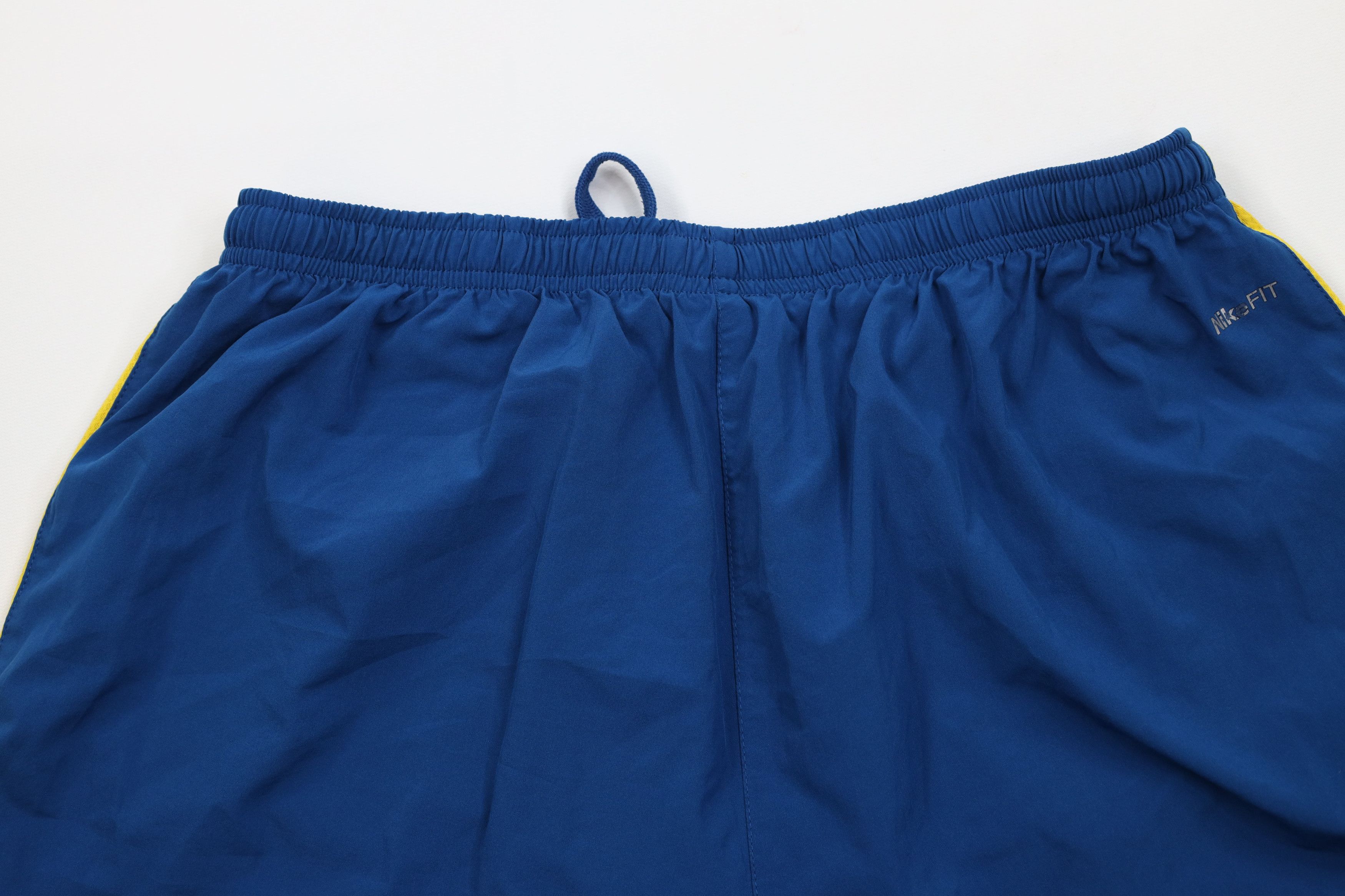 Nike Vintage Nike Scott Mini Swoosh Striped Lined Running Shorts Size US 34 / EU 50 - 10 Thumbnail
