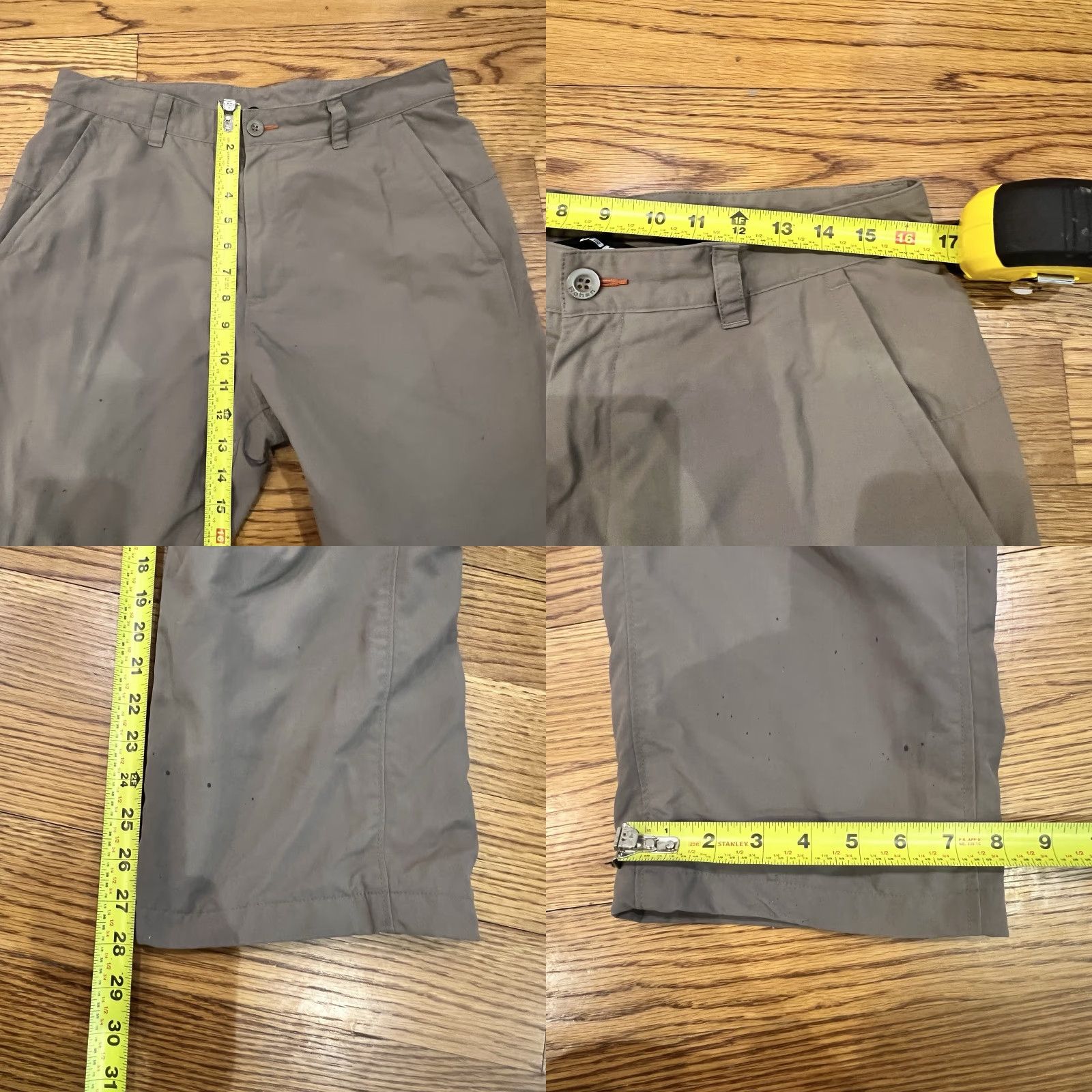 Vintage VINTAGE Rohan Dry Requisite Trousers Mens W34 L30 Tan Barricade Lined Outdoor Hiking Size US 38 / EU 54 - 10 Thumbnail