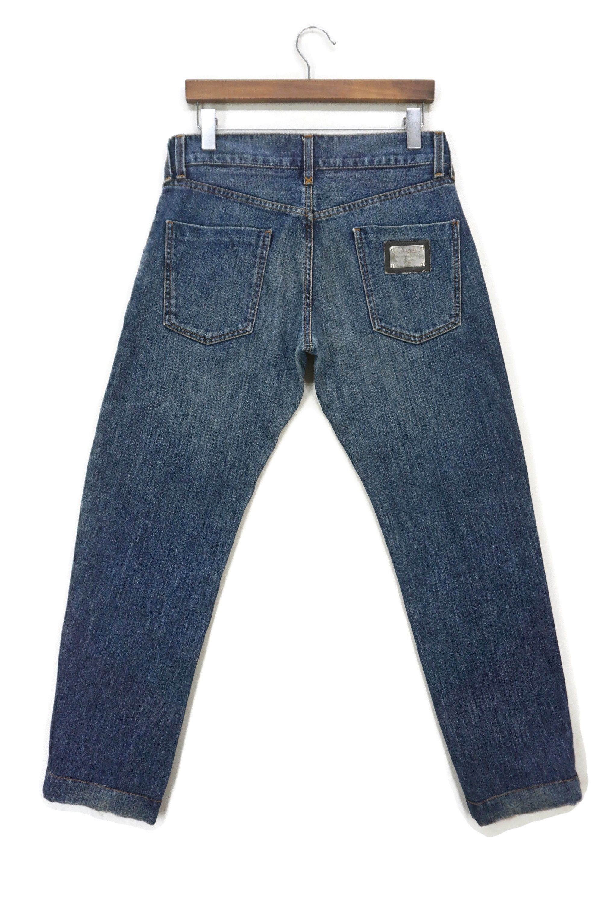 Dolce & Gabbana D&G Jeans Size W34xL29 14 Classic Ankle Denim Made in Italy Size US 30 / EU 46 - 2 Thumbnail
