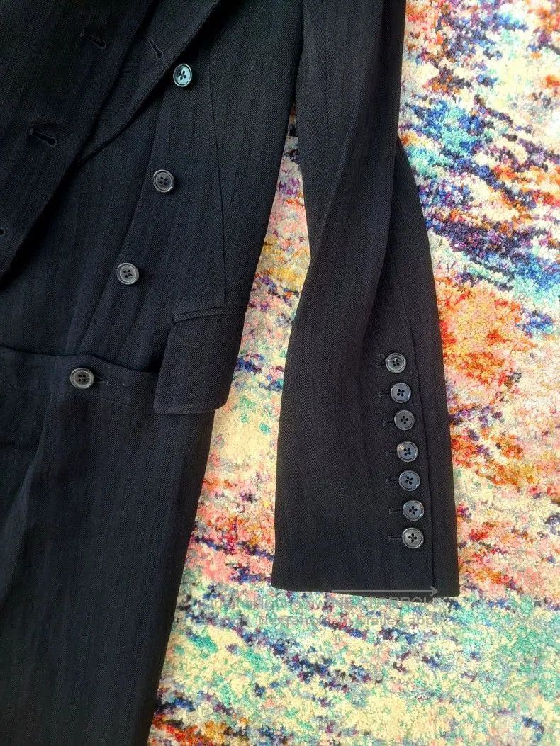 Ann Demeulemeester Ann Demeulemeester Men's Deconstructed Coat. Size M / US 6-8 / IT 42-44 - 6 Thumbnail