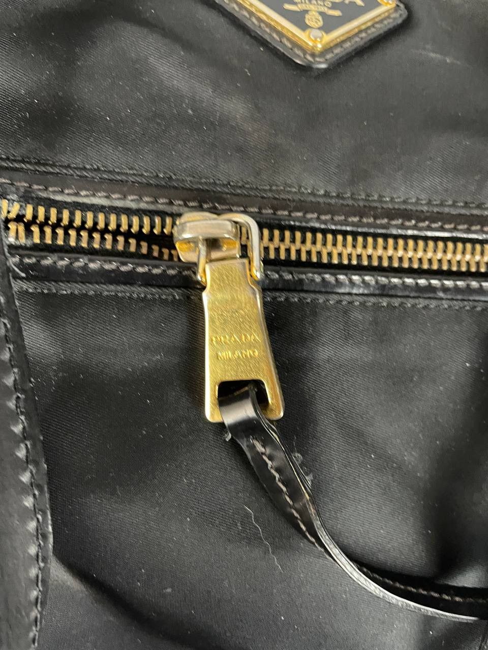 Prada Prada Nylon Black Bag Size ONE SIZE - 3 Thumbnail