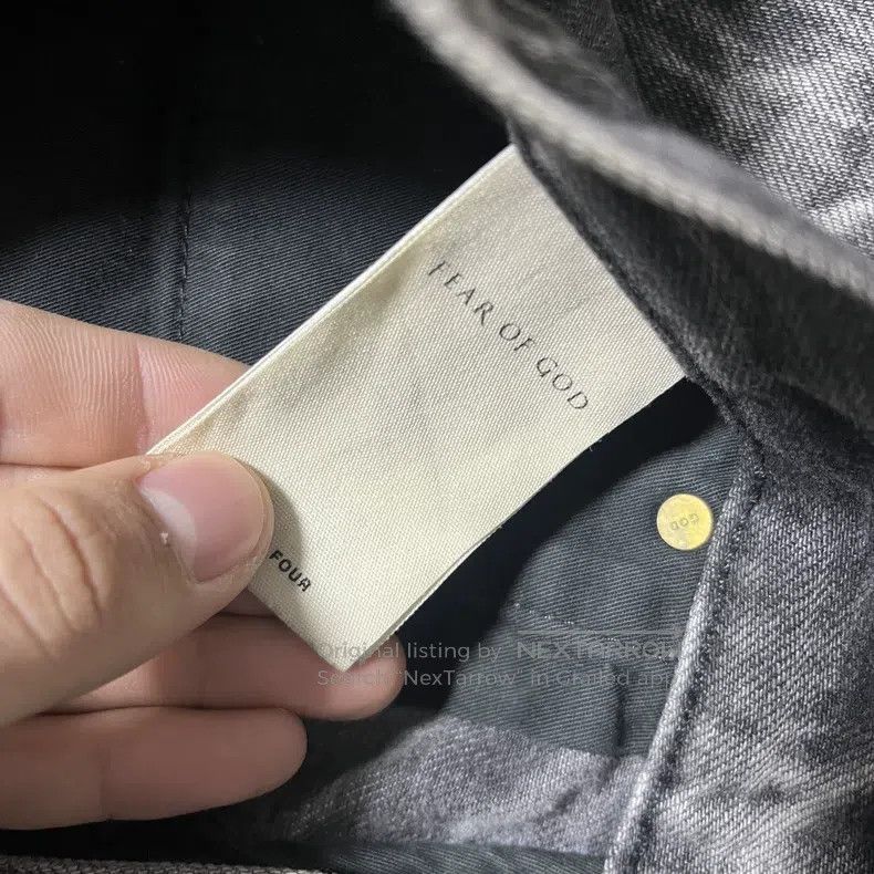 Fear of God Fear of God 5th Black Water Ripple Pants Size US 34 / EU 50 - 4 Thumbnail