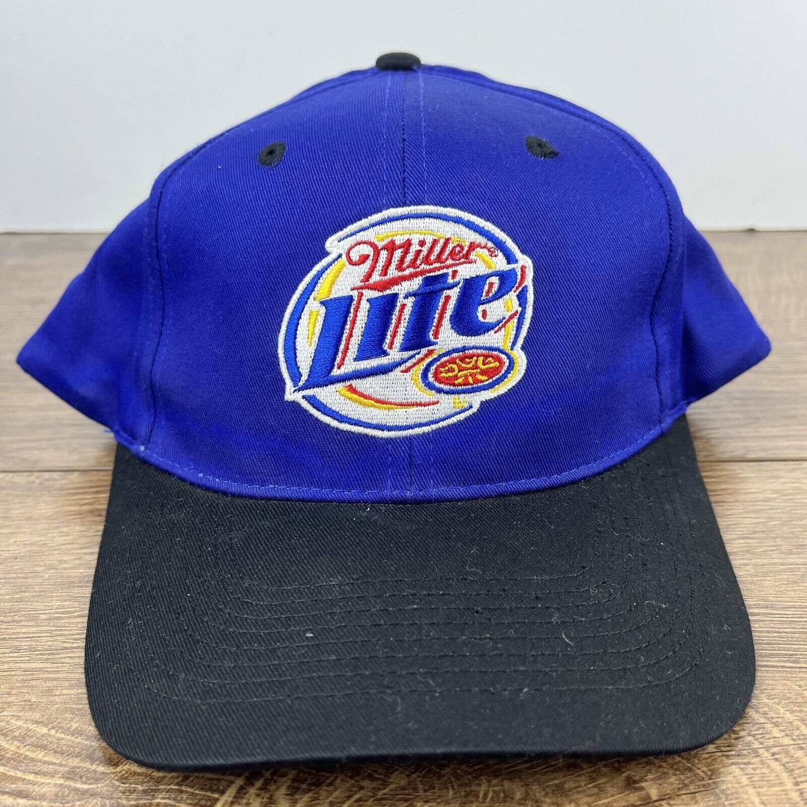 Other Miller Lite Hat Miller Cap Blue Hat Snapback Adjustable Adul Size ONE SIZE - 4 Thumbnail