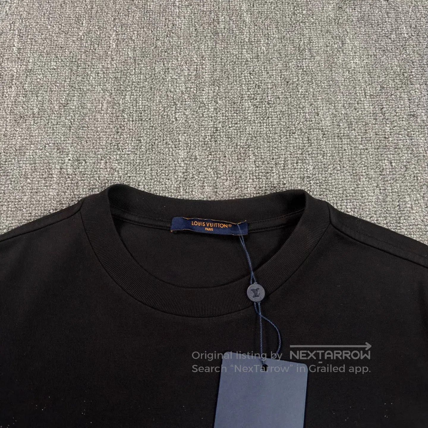 Louis Vuitton LV Black White Gradient Monogram Short-Sleeve. Size XS / US 0-2 / IT 36-38 - 3 Thumbnail