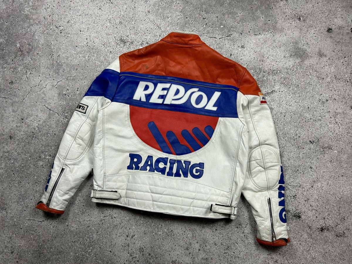NASCAR Nascar Repsol vintage leather jacket 90s 00s Size US M / EU 48-50 / 2 - 8 Thumbnail