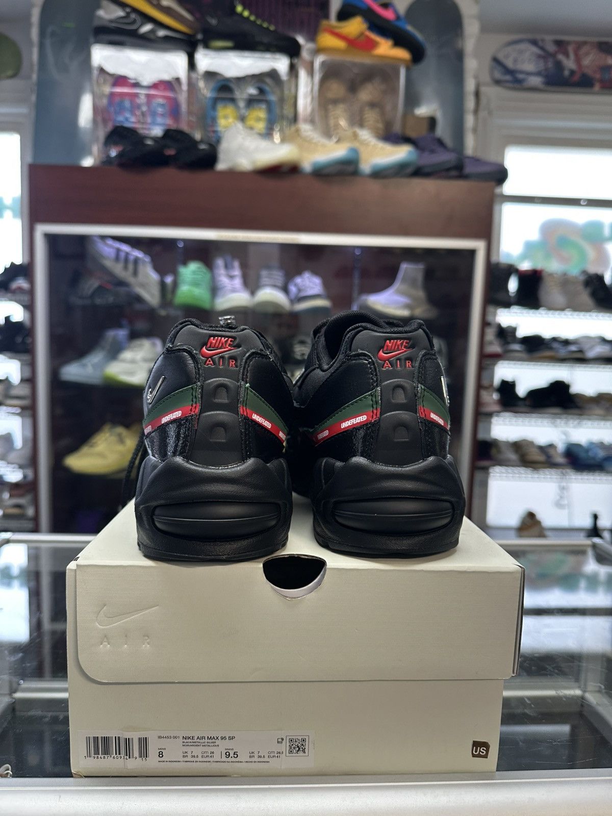 Nike Nike X Undefeated Air Max ‘Black’ Size US 8 / EU 41 - 5 Thumbnail