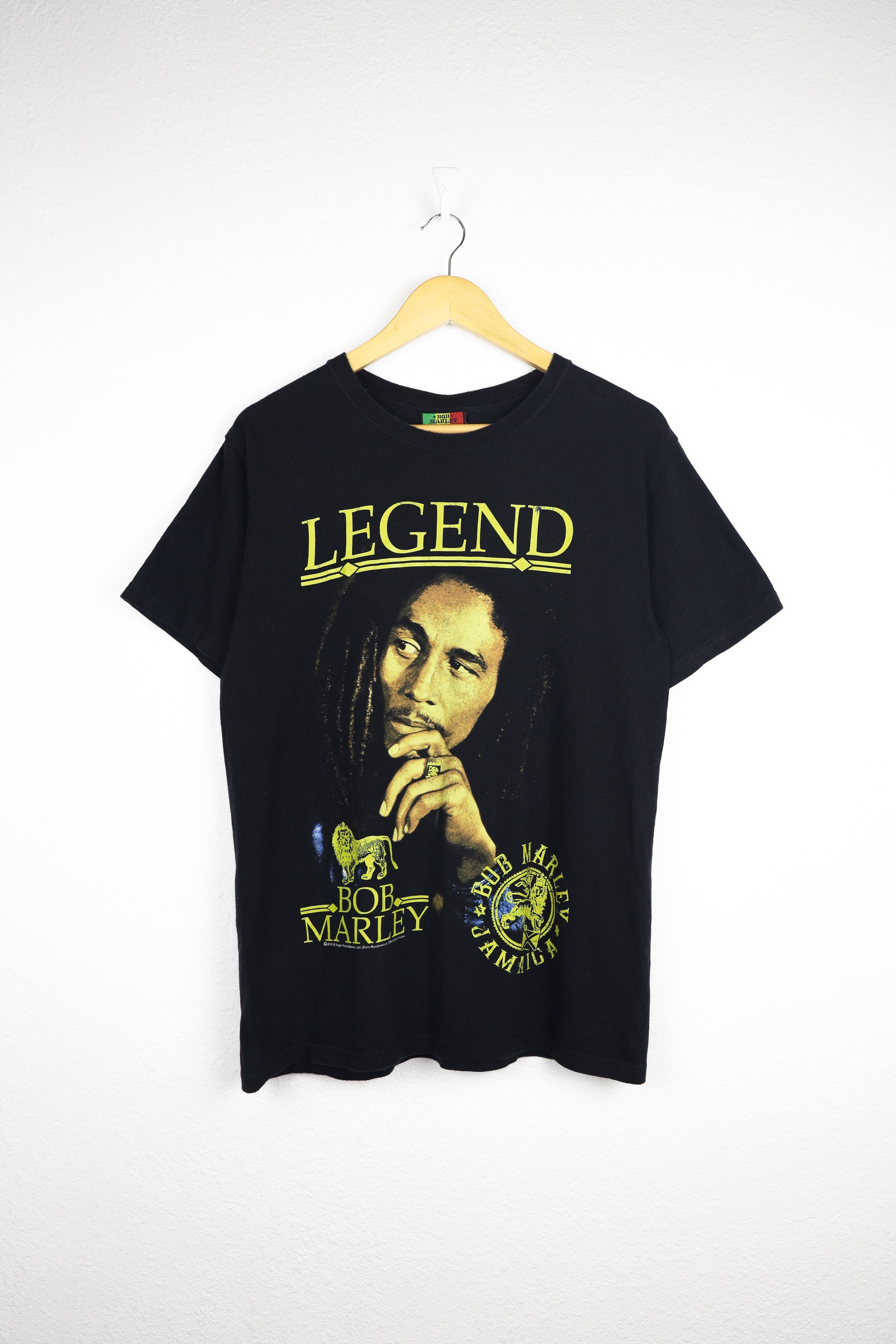 Bob Marley × Vintage Bob Marley Legend Jamaica 2005 Graphic Crew Tee T-shirt Size US M / EU 48-50 / 2 - 1 Thumbnail