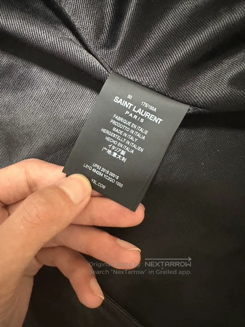 Saint Laurent Paris Saint Laurent Paris Motorcycle Leather Jacket Size US M / EU 48-50 / 2 - 4 Thumbnail