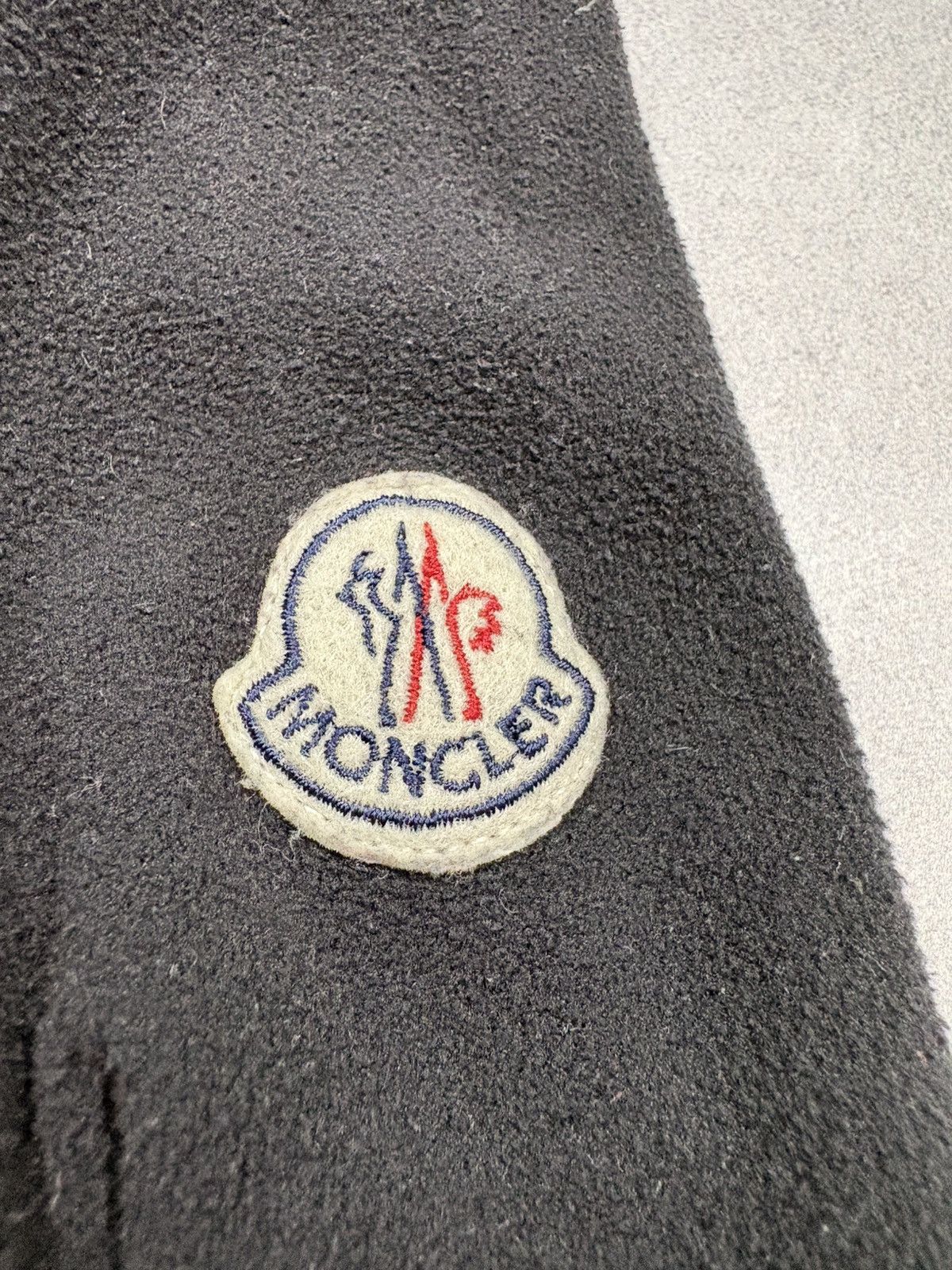 Moncler Vintage Moncler Black Full Zip Fleece Jacket High Neck Size M / US 6-8 / IT 42-44 - 7 Thumbnail