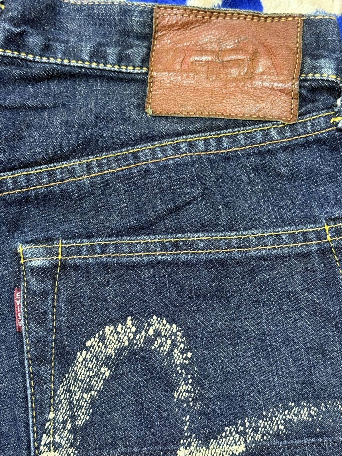 Evisu Vintage Evisu No 2 Seagull Painted Pocket Size US 30 / EU 46 - 7 Thumbnail