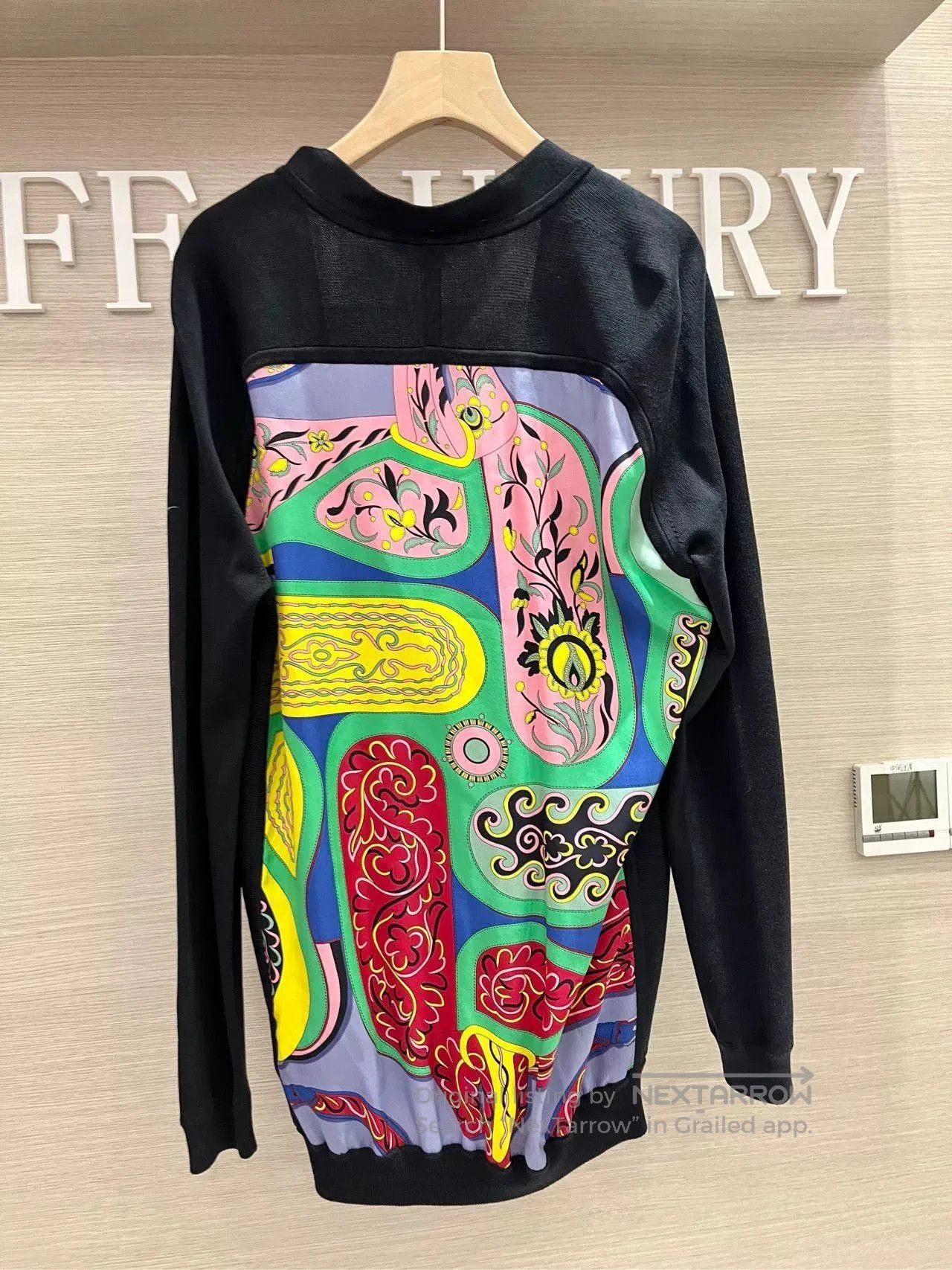 Hermes Hermes Silk Printed Cardigan. Size US XS / EU 42 / 0 - 2 Thumbnail