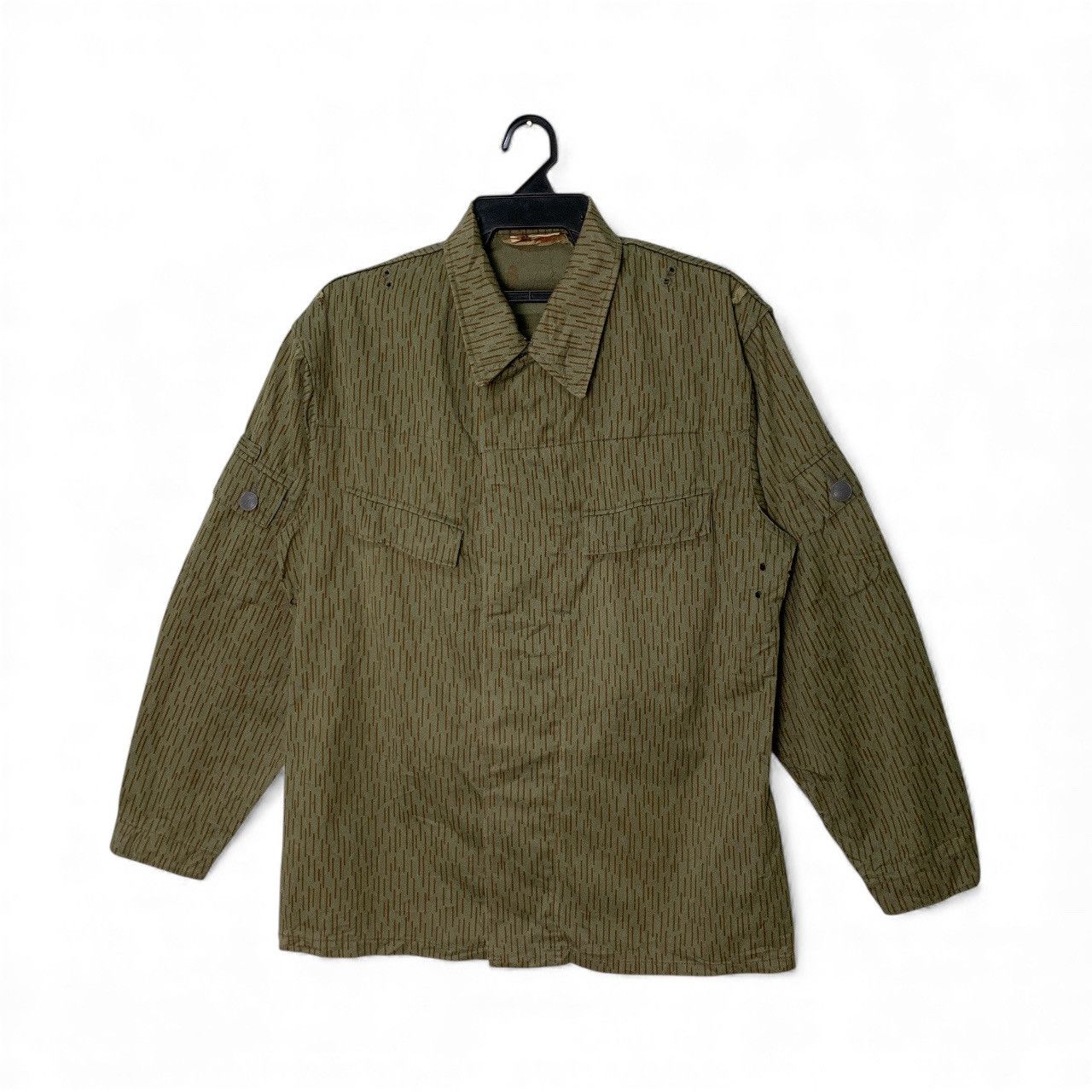 Other Rare Design Vintage East German Strichtarn Field Shirt Size M / US 6-8 / IT 42-44 - 1 Thumbnail
