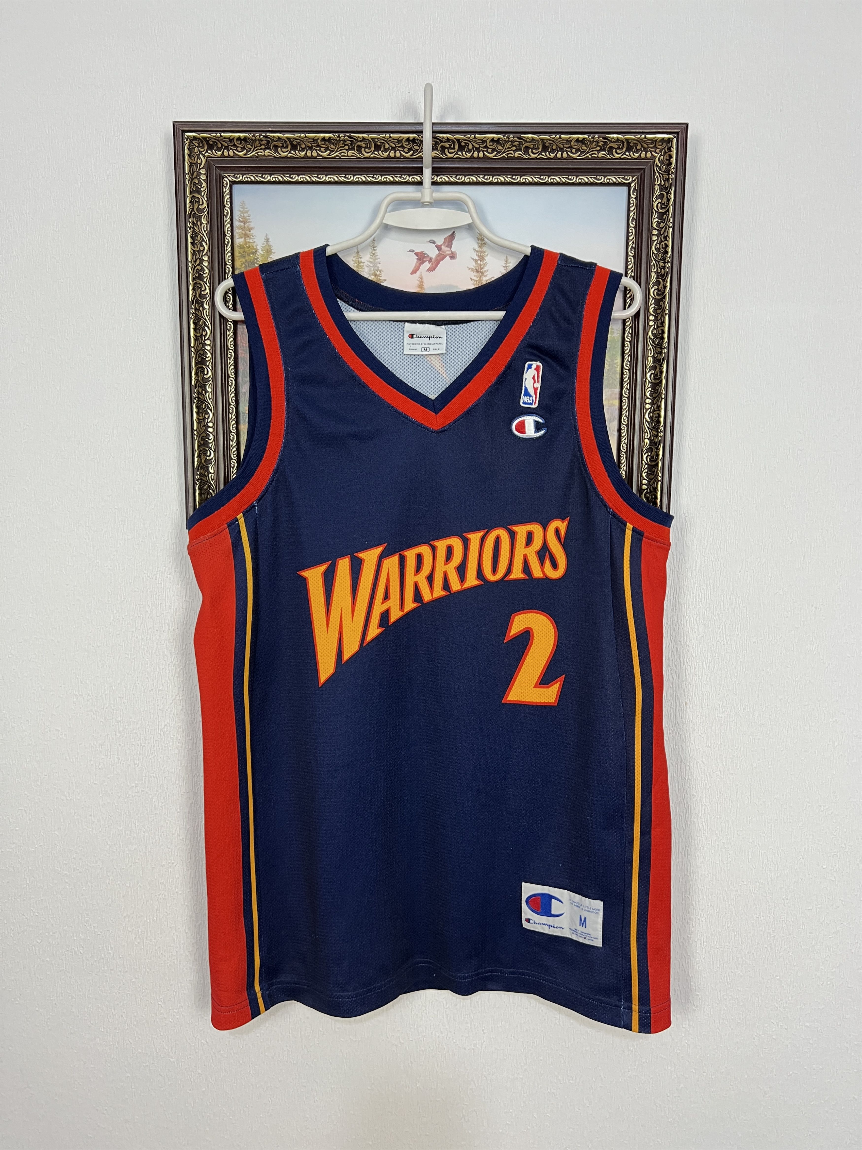 Champion Vintage Champion Golden State Warriors Jersey NBA #2 Pietrus Size US M / EU 48-50 / 2 - 1 Thumbnail