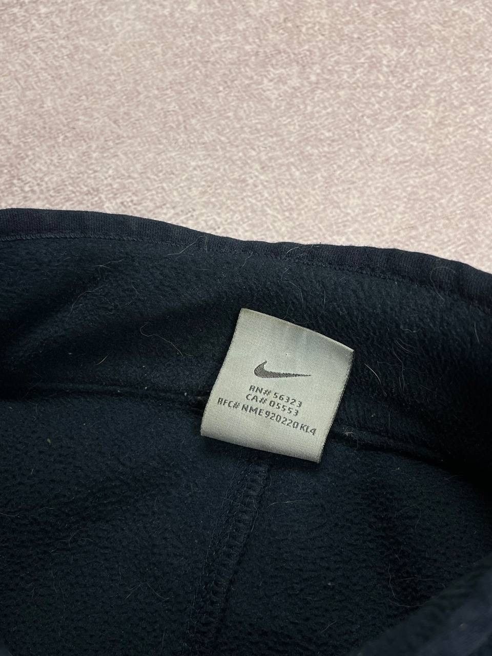 Nike × Vintage Vintage Nike Swoosh Retro Sherpa Fleece Zip Jacket Y2K L Size US L / EU 52-54 / 3 - 7 Thumbnail