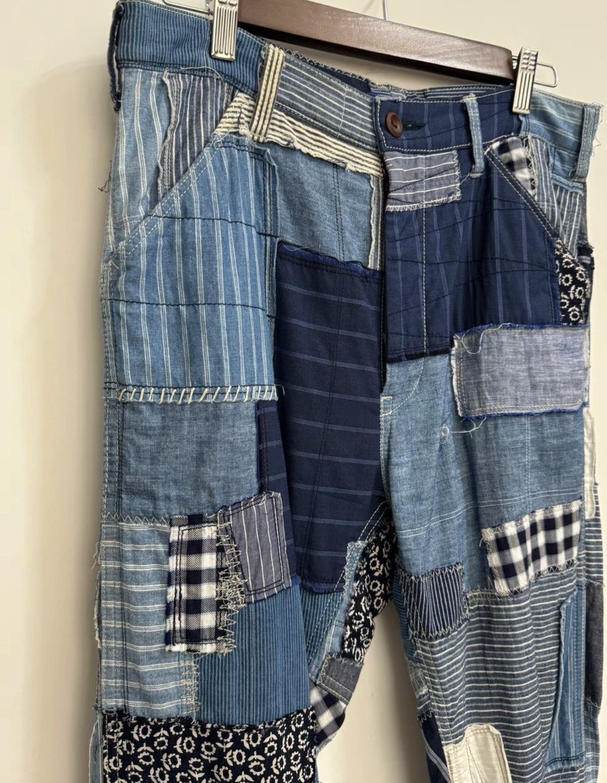 Junya Watanabe Junya Watanabe Man Comme des Garçons patched jeans. Size US 32 / EU 48 - 4 Thumbnail
