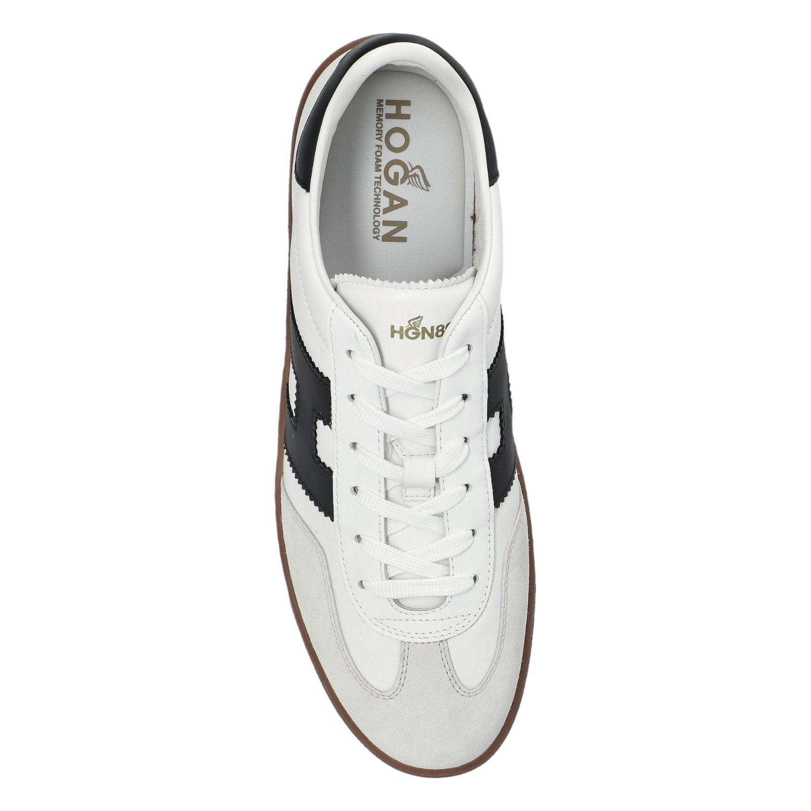 Hogan HOGAN Cool White Leather Suede Sneakers New & Authentic (Men Size US 9.5 / EU 42-43 - 4 Thumbnail