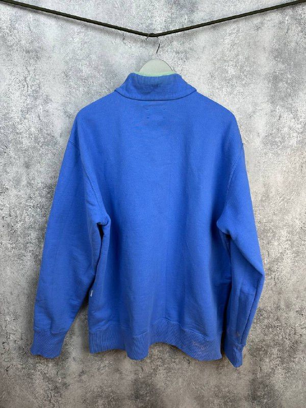 Aime Leon Dore Aimé Leon Dore Cotton Snap Button Henley Sweatshirt Blue Size US XL / EU 56 / 4 - 2 Thumbnail