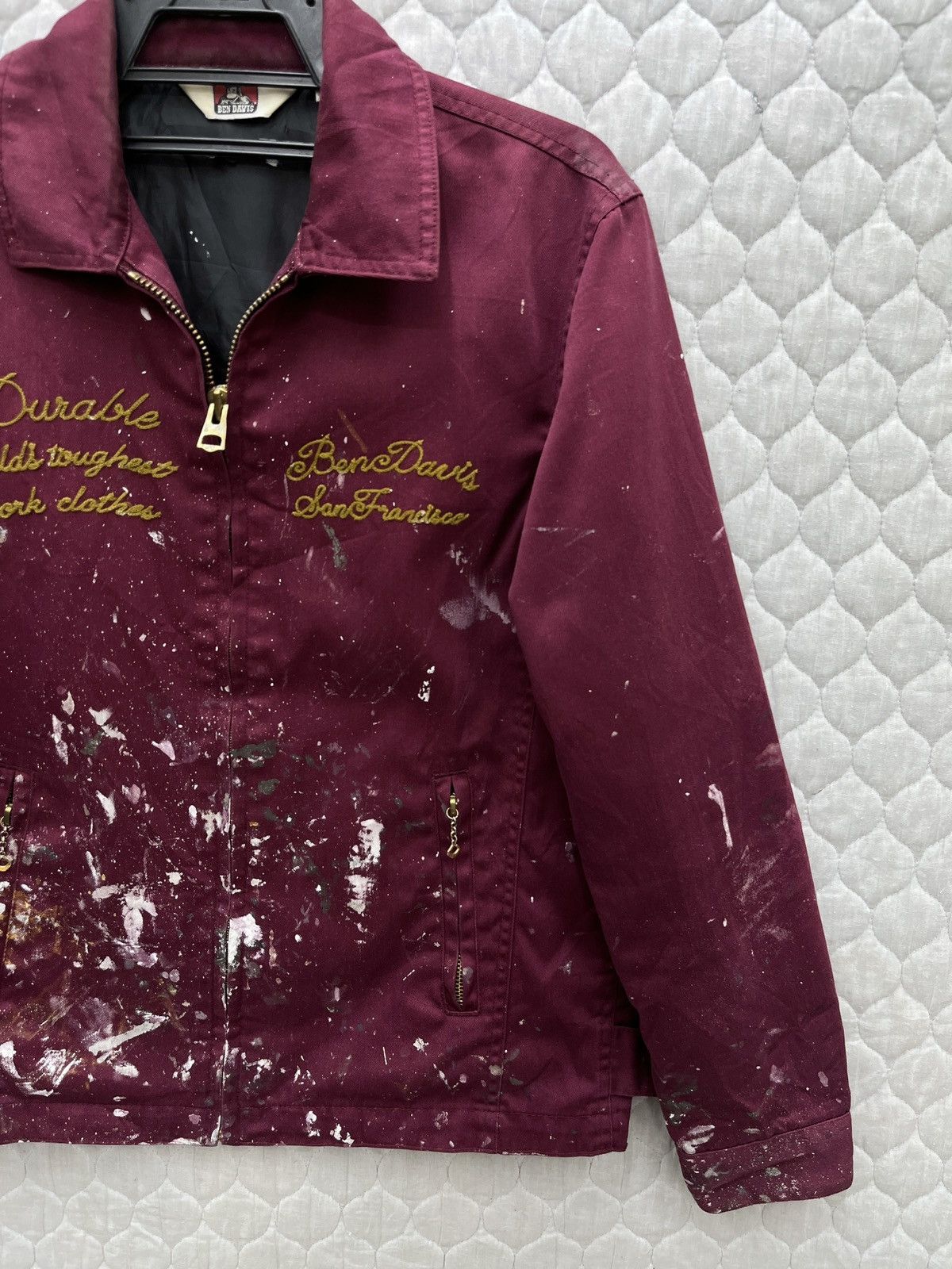 Ben Davis 🔥🔥🔥STEALS VTG BEN DAVIS SPLATTER PAINT WORKWEAR JACKET Size US S / EU 44-46 / 1 - 5 Thumbnail