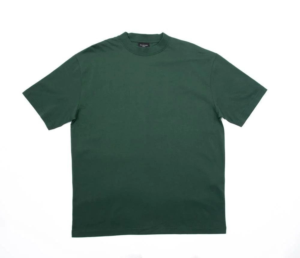 Balenciaga o1bcso1str0326 Typo Arabic Logo T-Shirt Medium Fit in Green Size US S / EU 44-46 / 1 - 1 Thumbnail