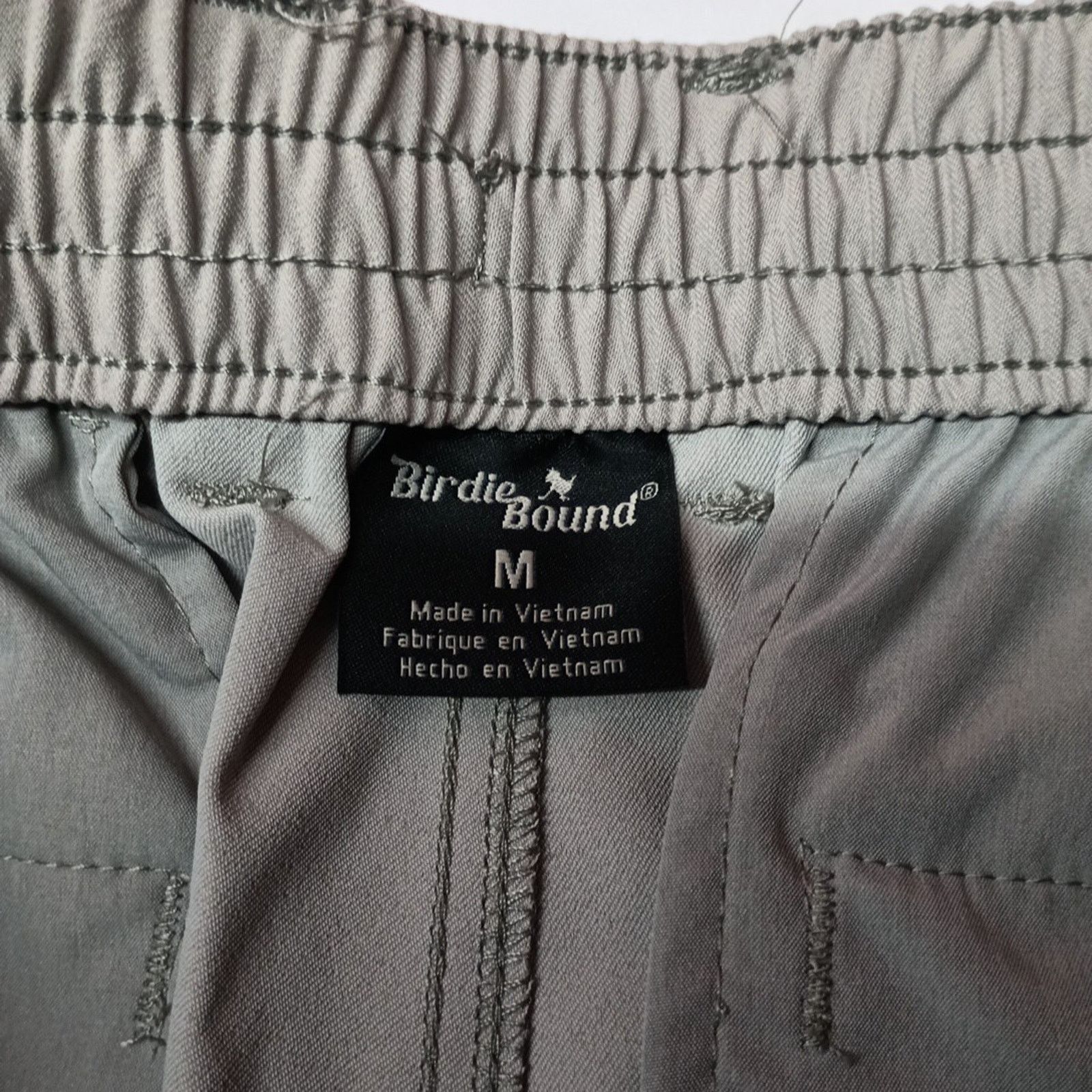 Other Birdie Bound Performance Golf Joggers Men's M Gray Stretch Size US 31 - 9 Thumbnail