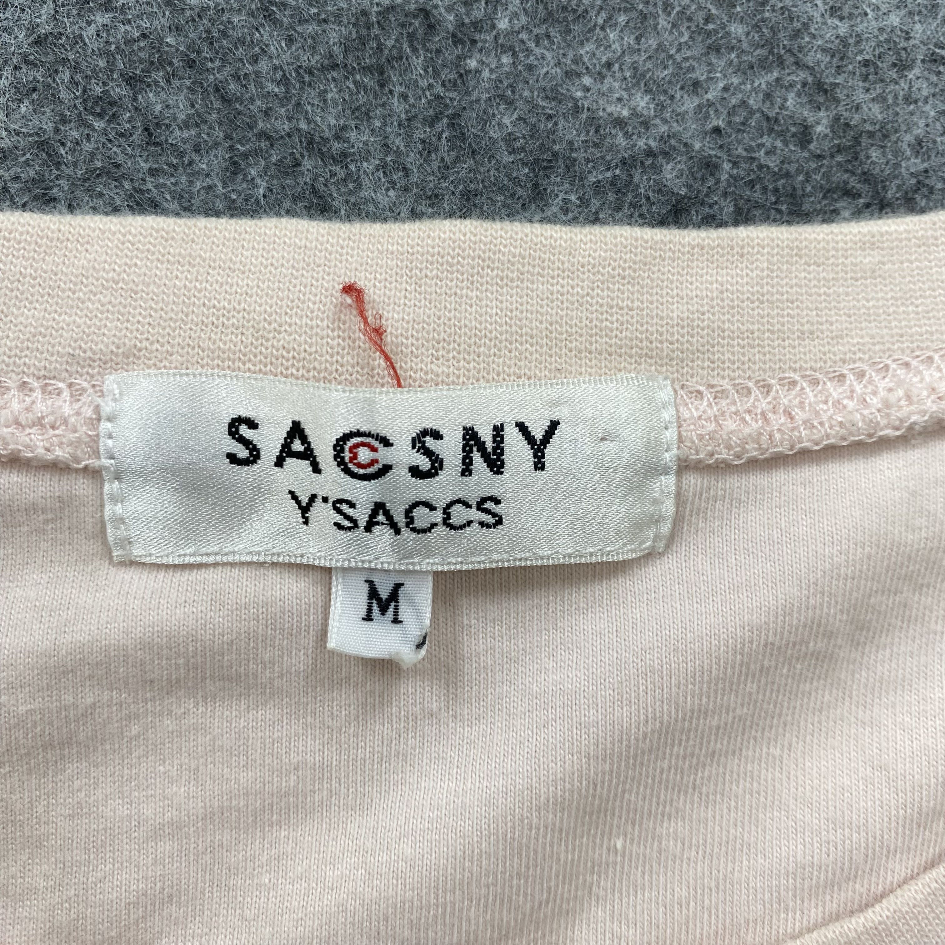 Yohji Yamamoto Yohji Yamamoto Sacsny Ysaccs Tshirt -N042 Size US M / EU 48-50 / 2 - 3 Thumbnail