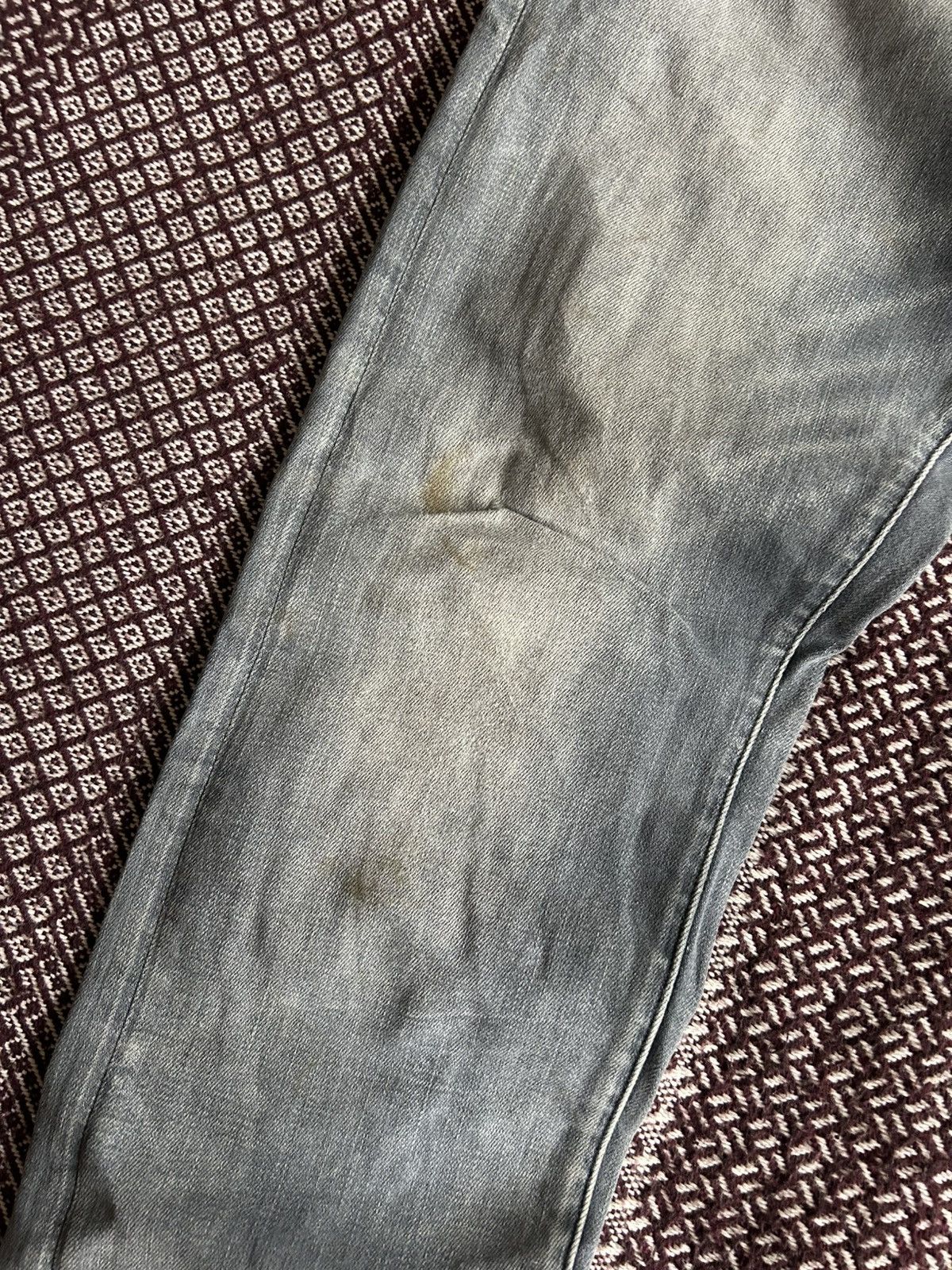 G-Star G-Star Raw Reverd Skinny Denim Jeans Mens Faded Thrashed W32 Size US 32 / EU 48 - 10 Thumbnail