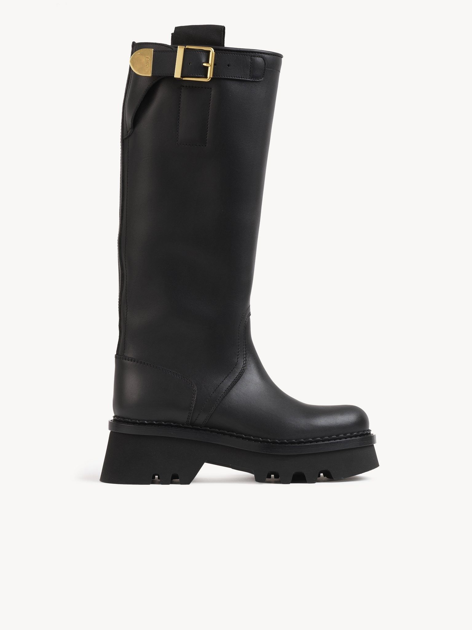 Chloe oc11z0525 Owena High Boots in Black Size US 8 / IT 38 - 1 Thumbnail