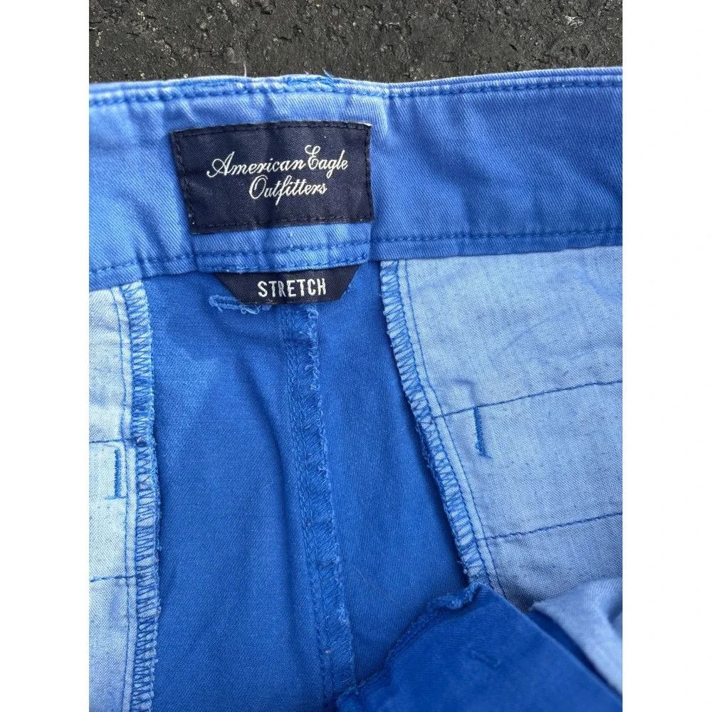American Eagle Outfitters American Eagle Chino Shorts Womens 4 Low Rise Stretch Cuffed Size 27" / US 4 / IT 40 - 5 Thumbnail