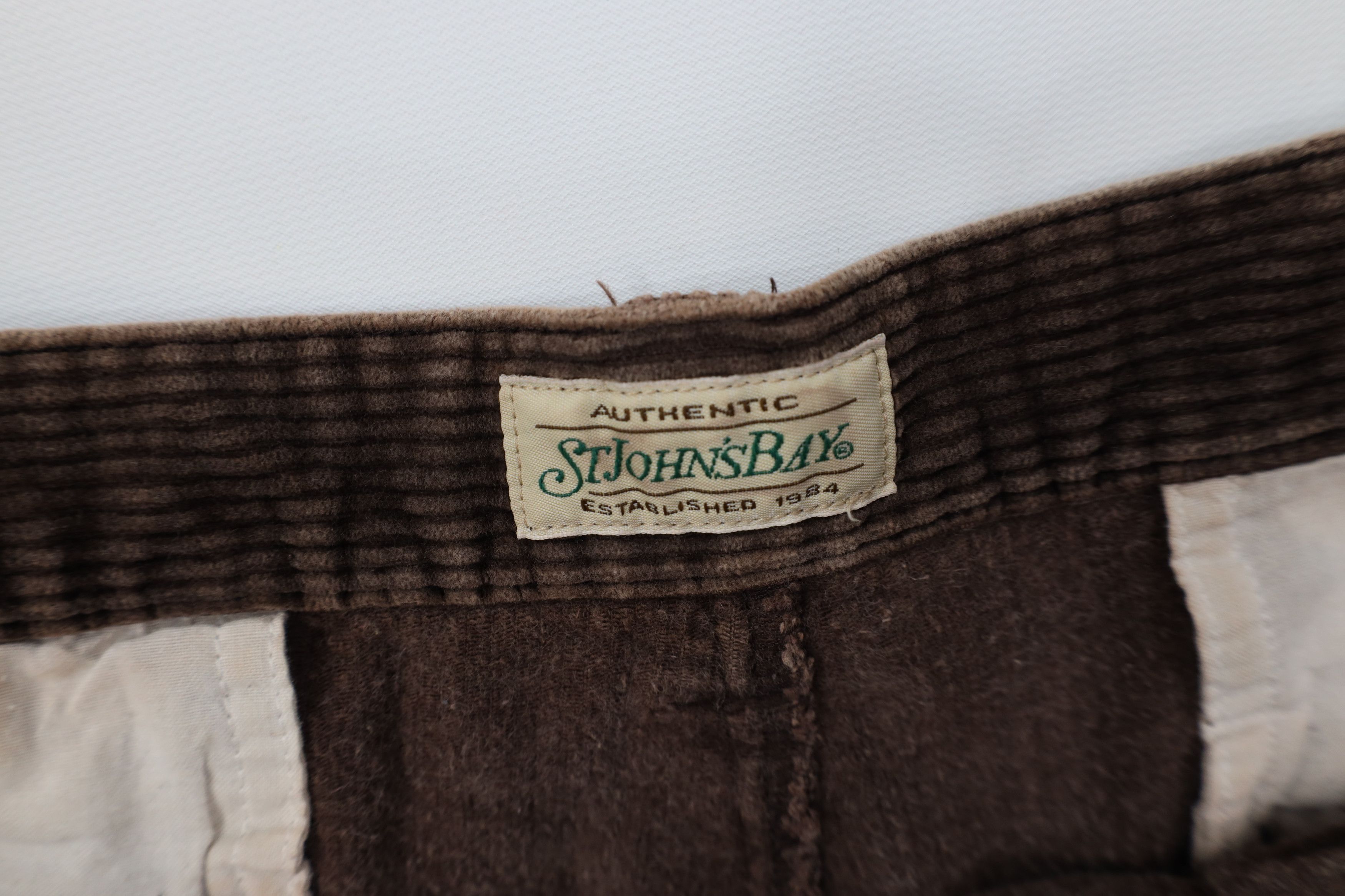 Vintage Vintage 90s Streetwear Heavy Wide Leg Corduroy Chino Pants Size US 40 / EU 56 - 8 Thumbnail