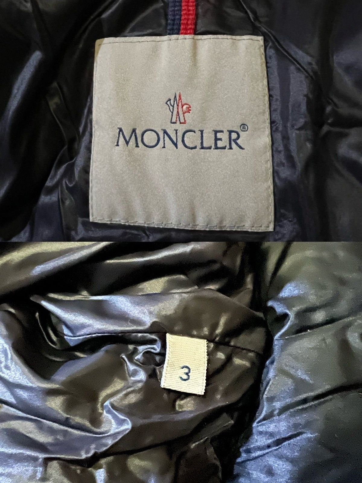 Moncler Moncler Gaston down jacket navy Size US L / EU 52-54 / 3 - 6 Thumbnail