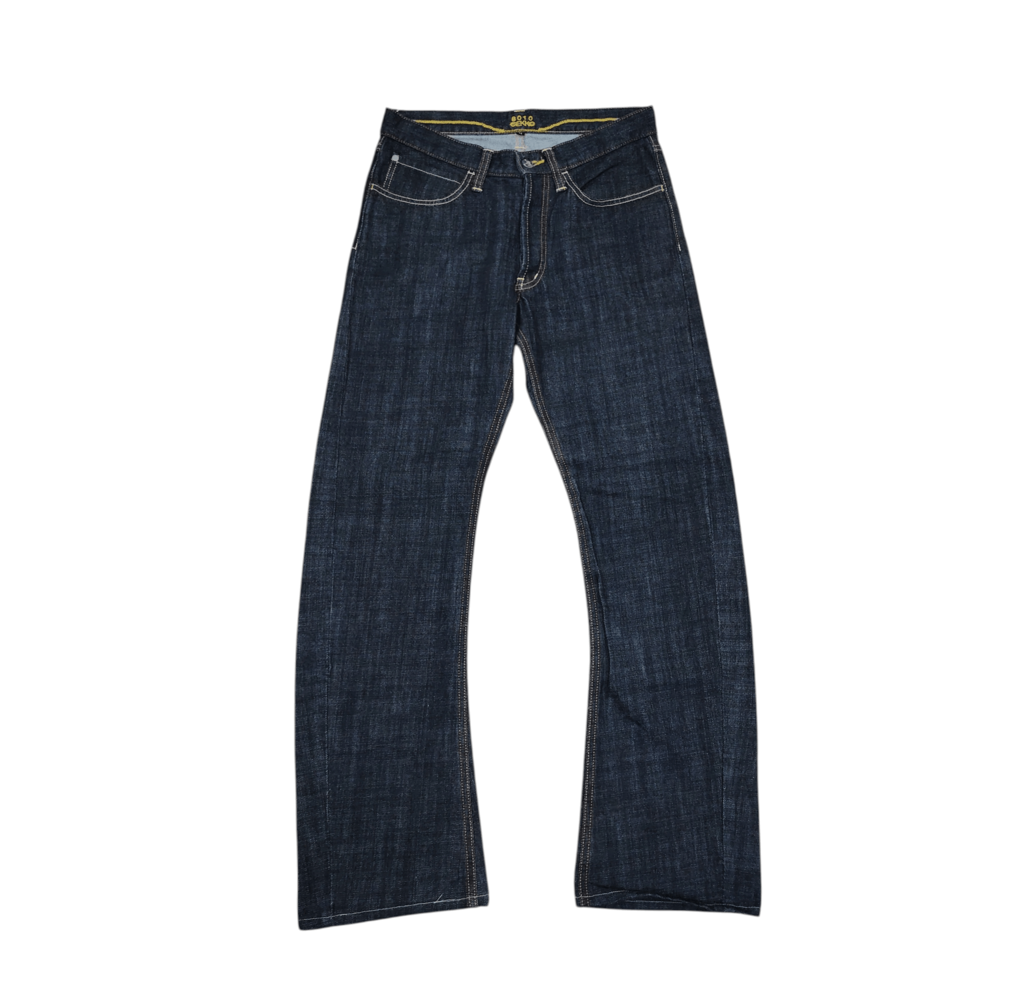 Japanese Brand Gekko japan flare jeans Size US 31 - 1 Thumbnail