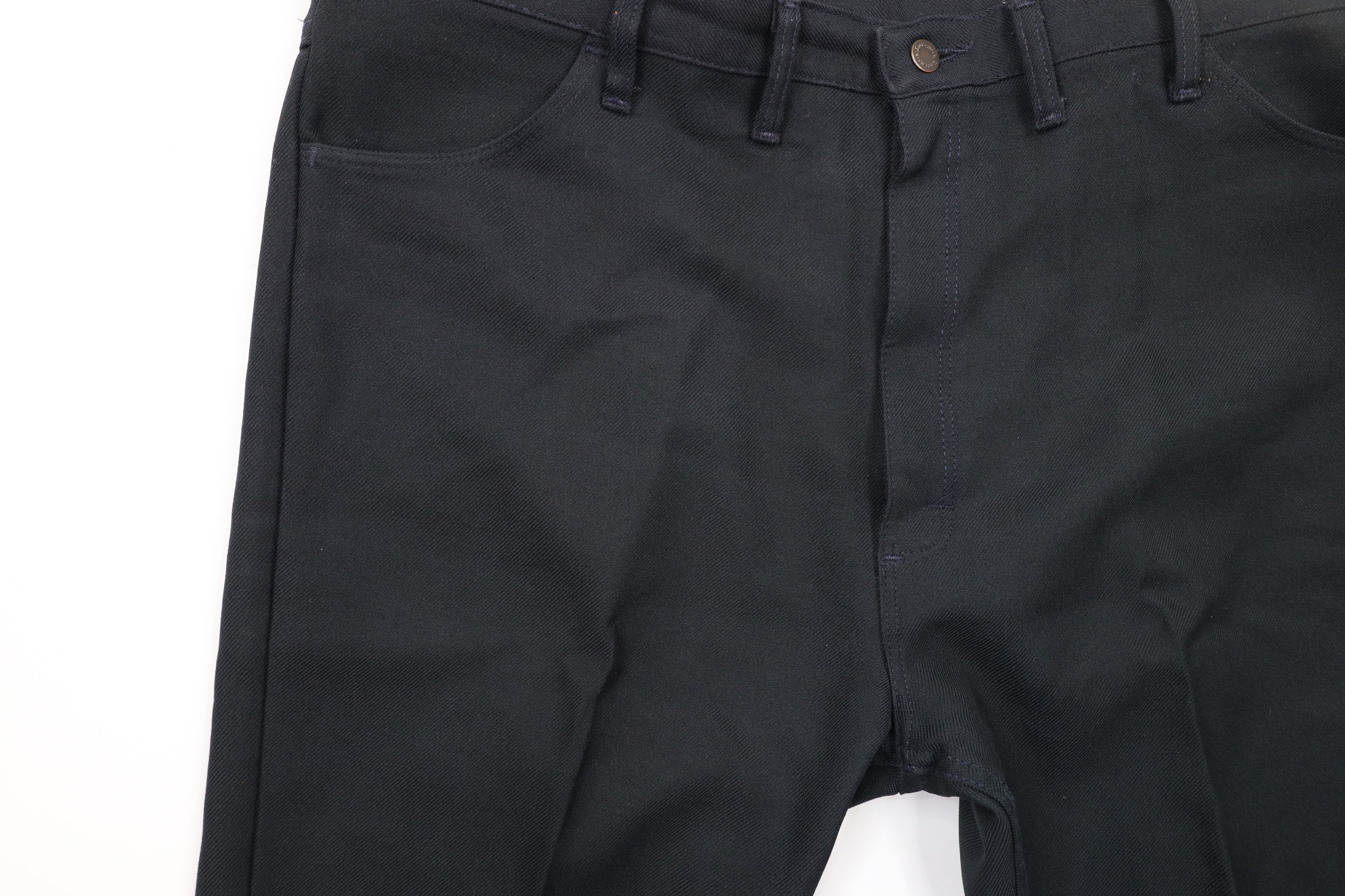 Vintage × Wrangler Vintage 90s Wrangler Wide Leg Bell Bottoms Pants Black USA Size US 44 / EU 60 - 6 Thumbnail