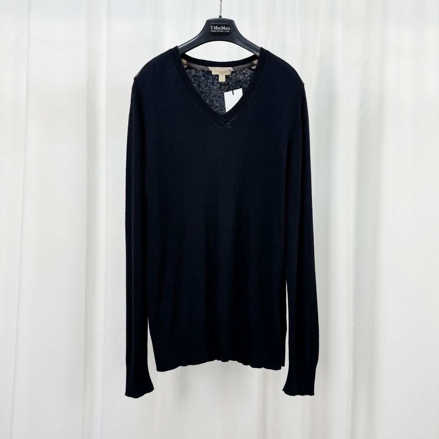 Burberry Burberry Check Wool Knit Sweater Size US XL / EU 56 / 4 - 1 Thumbnail