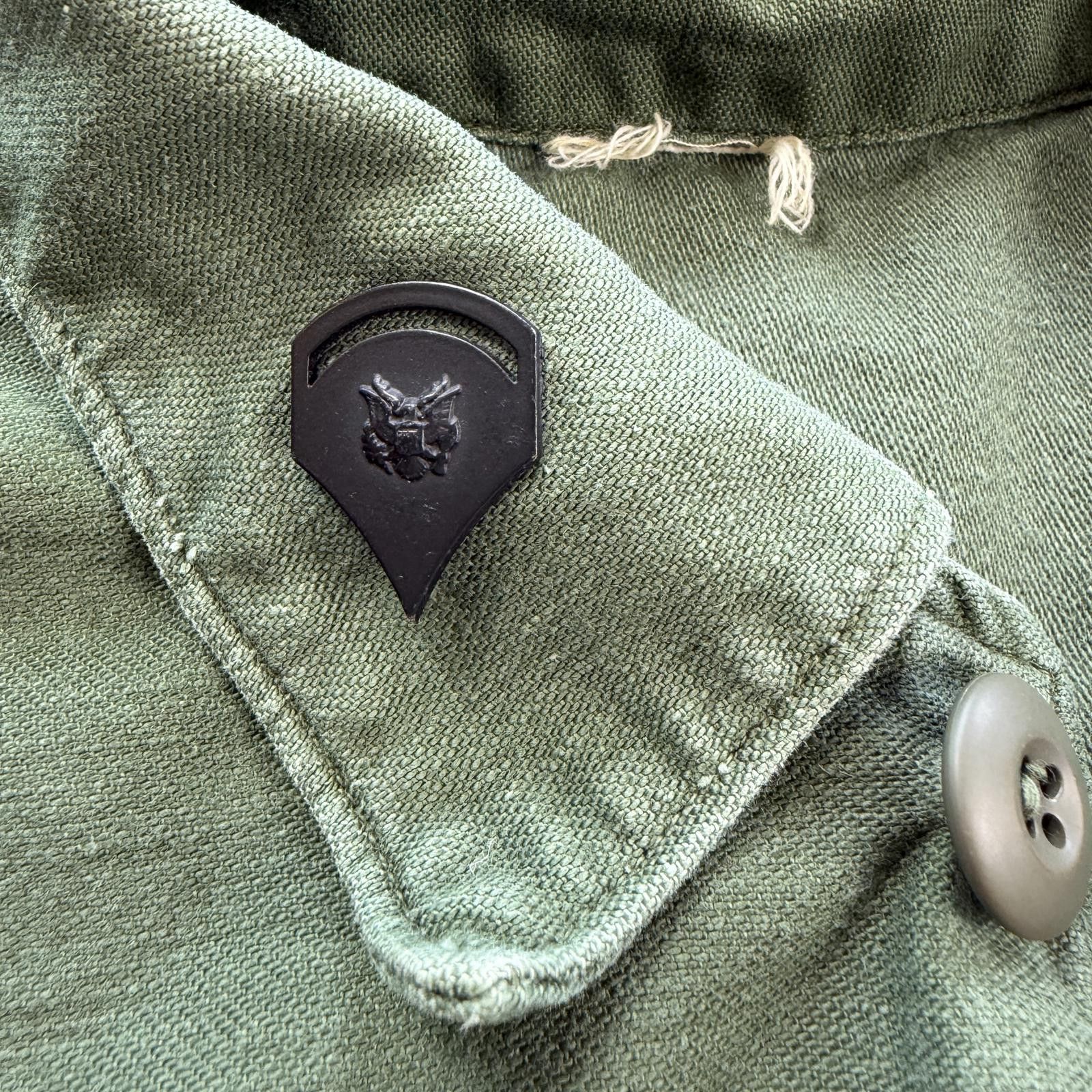 Other Vintage Vietnam Era US Army OG-107 Utility Shirt Military M Size US M / EU 48-50 / 2 - 7 Thumbnail