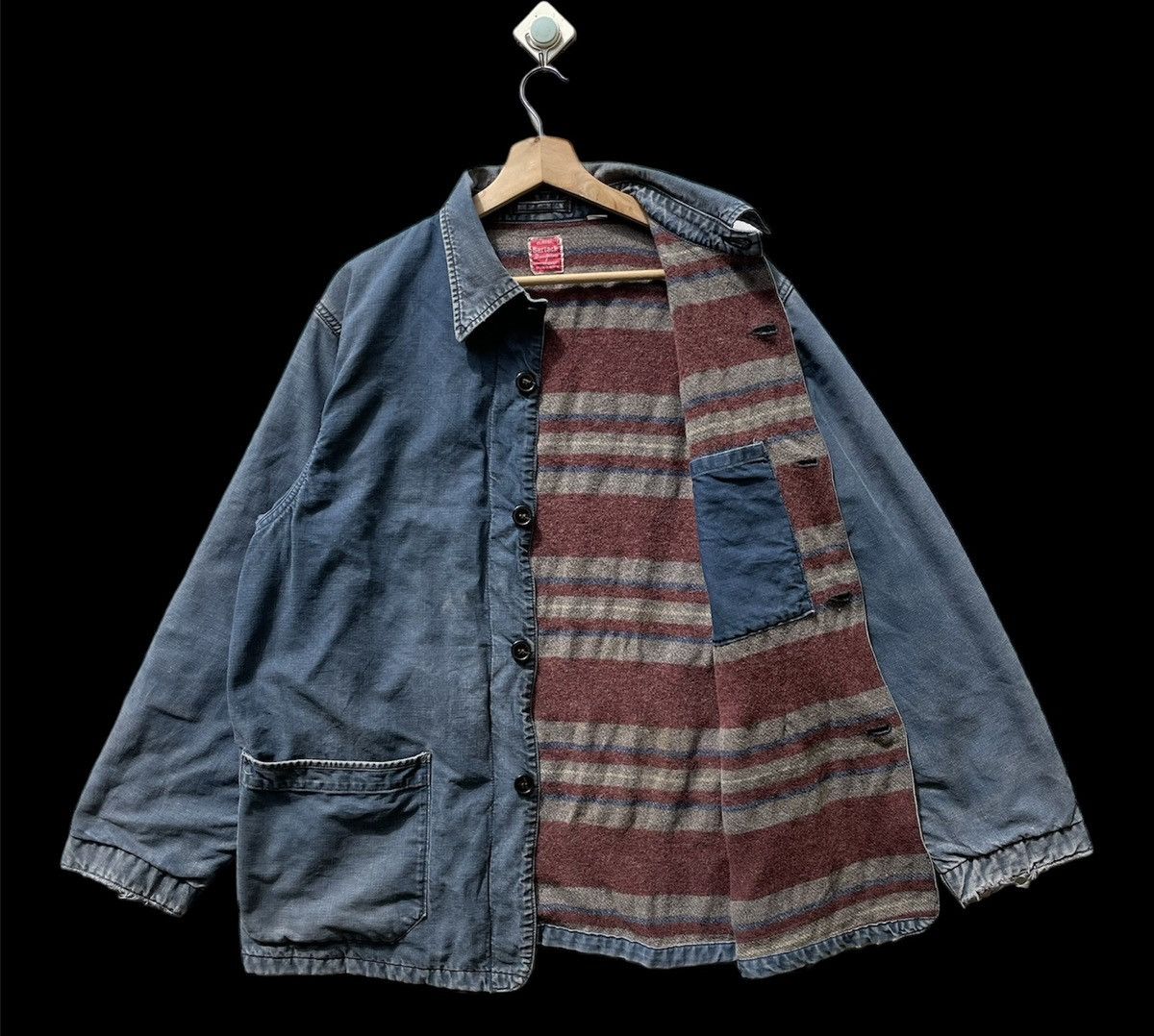 Vintage 🔥Accept Binding Offer🔥 Vintage CLASSIC Bartack Denim Jacket Size US M / EU 48-50 / 2 - 1 Thumbnail